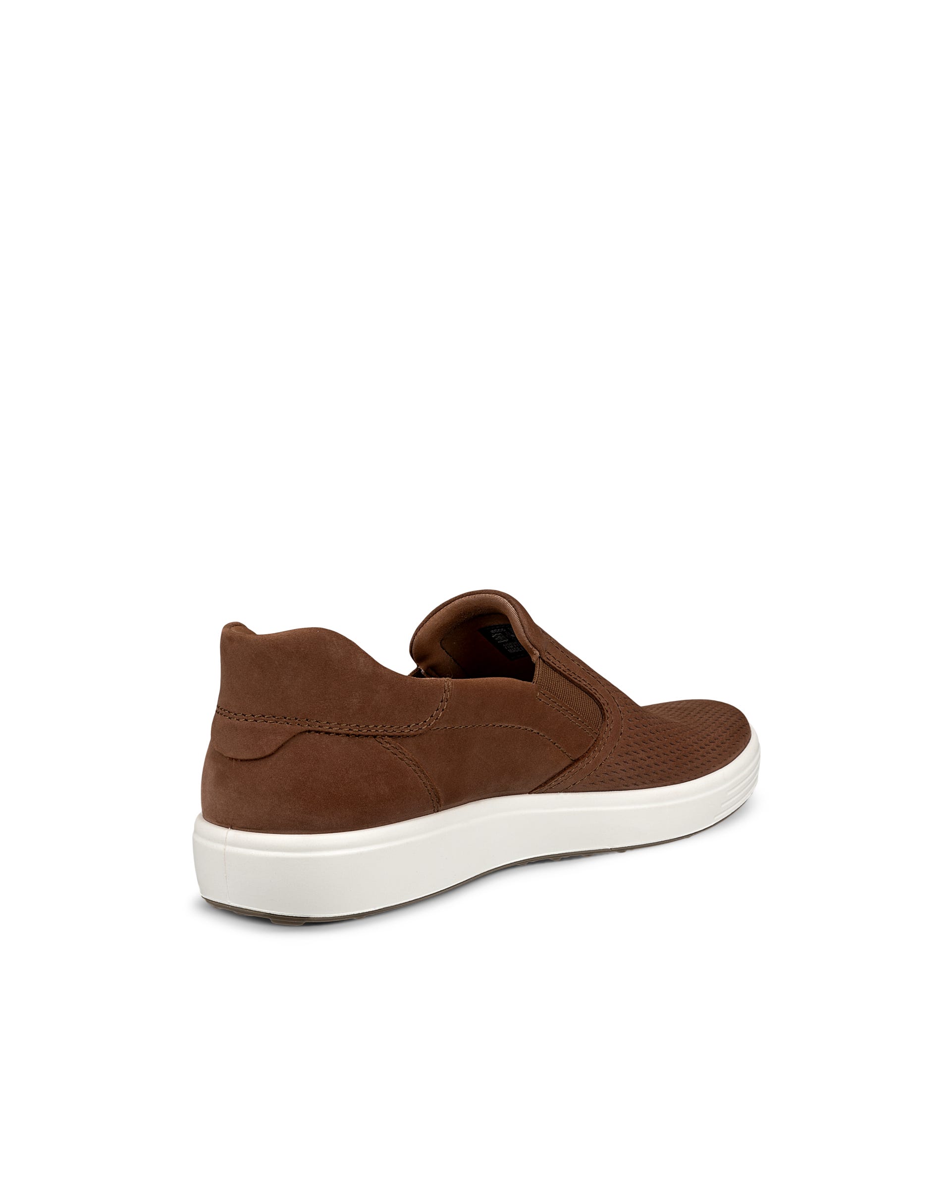 ECCO® SOFT 7 Herren Nubuk-Slipper - Braun - Back