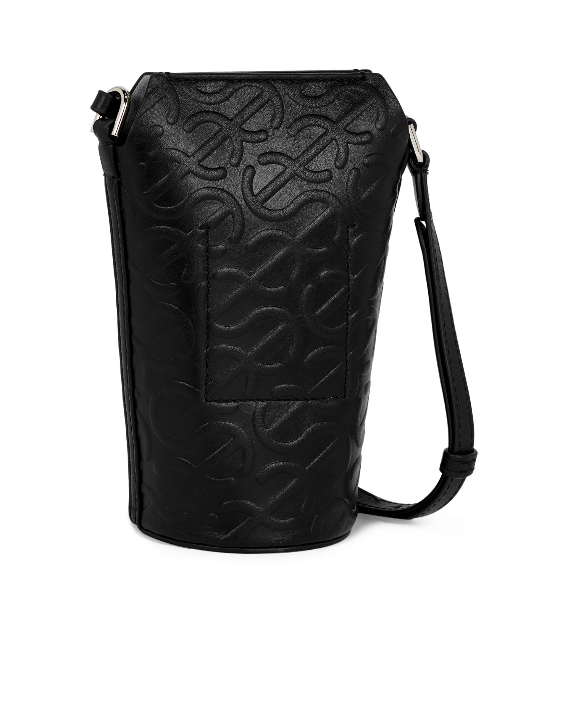 ECCO® Wave Pot Leather Crossbody Bag - Black - Back