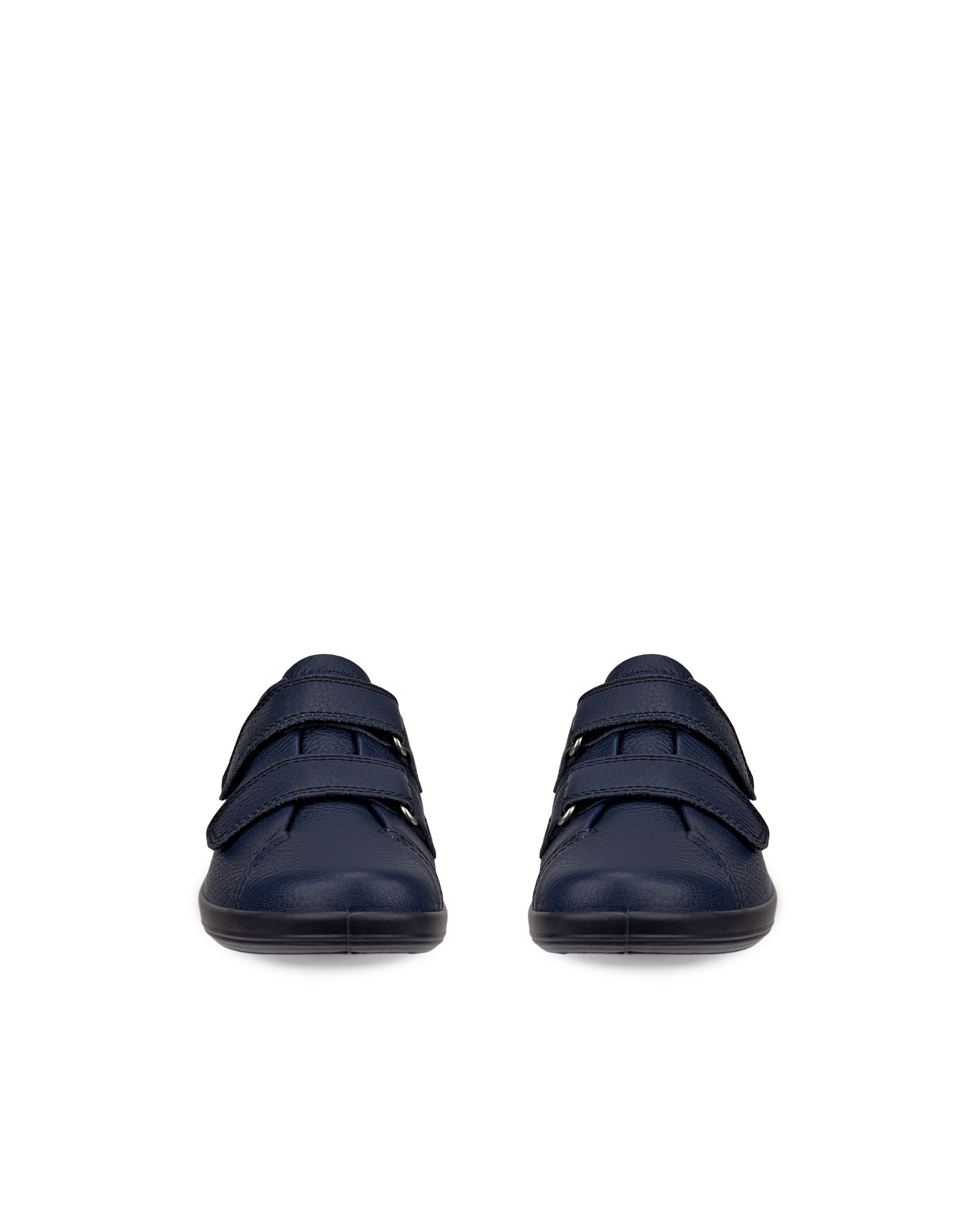 ECCO® Soft 2.0 sneakers i læder til damer - Blå - Front pair