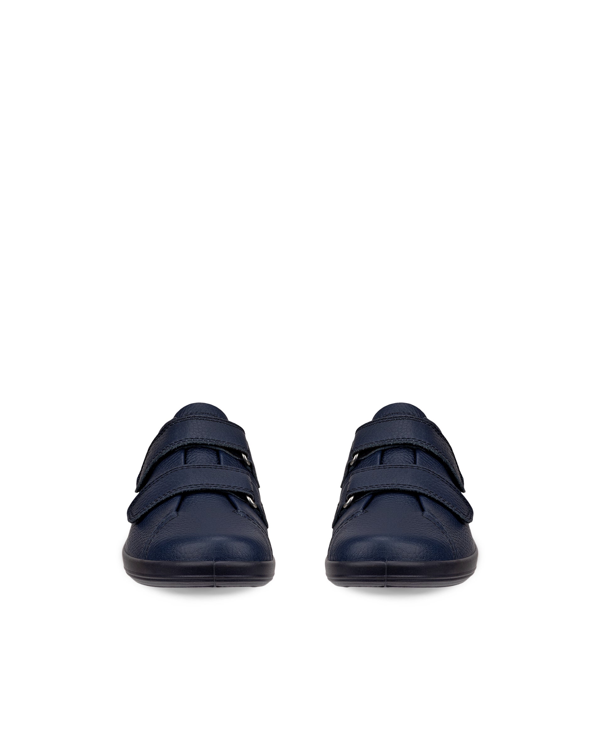 ECCO® Soft 2.0 Damen Ledersneaker - Blau - Front pair