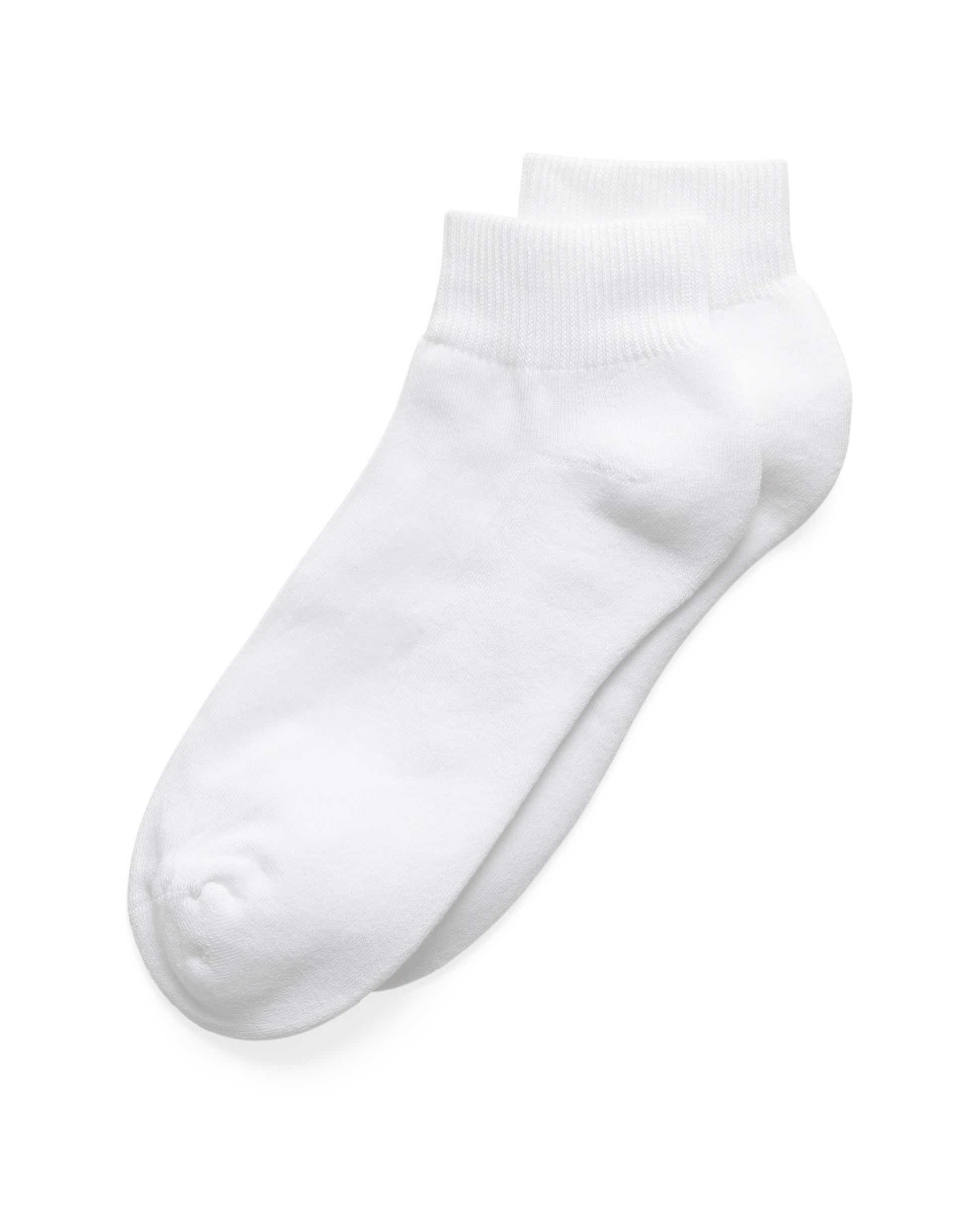 ECCO® RETRO Unisex Kurze Socken - Weiß - Detail-1