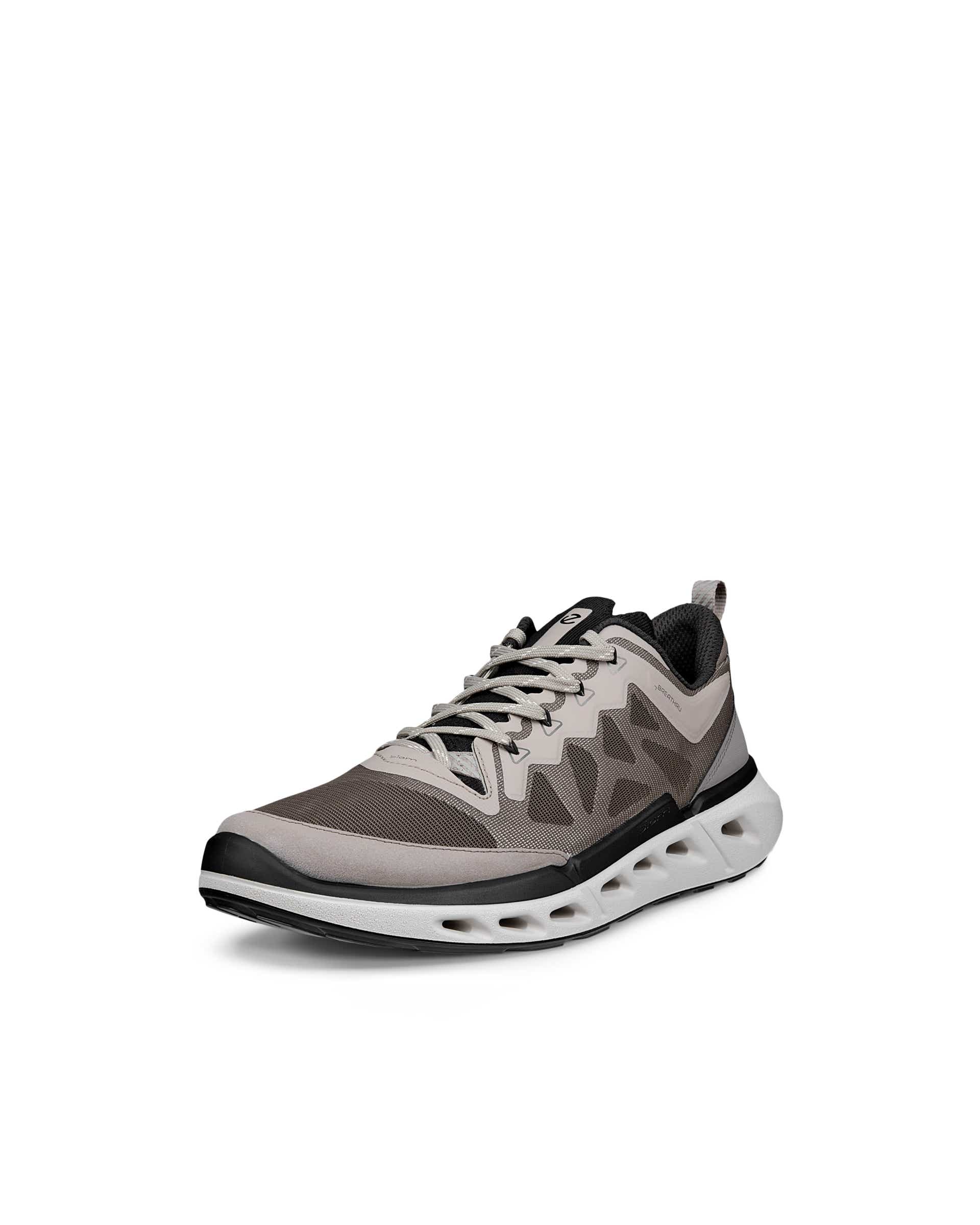 ECCO® BIOM 720 BREATHRU baskets en toile pour homme - Gris - Main