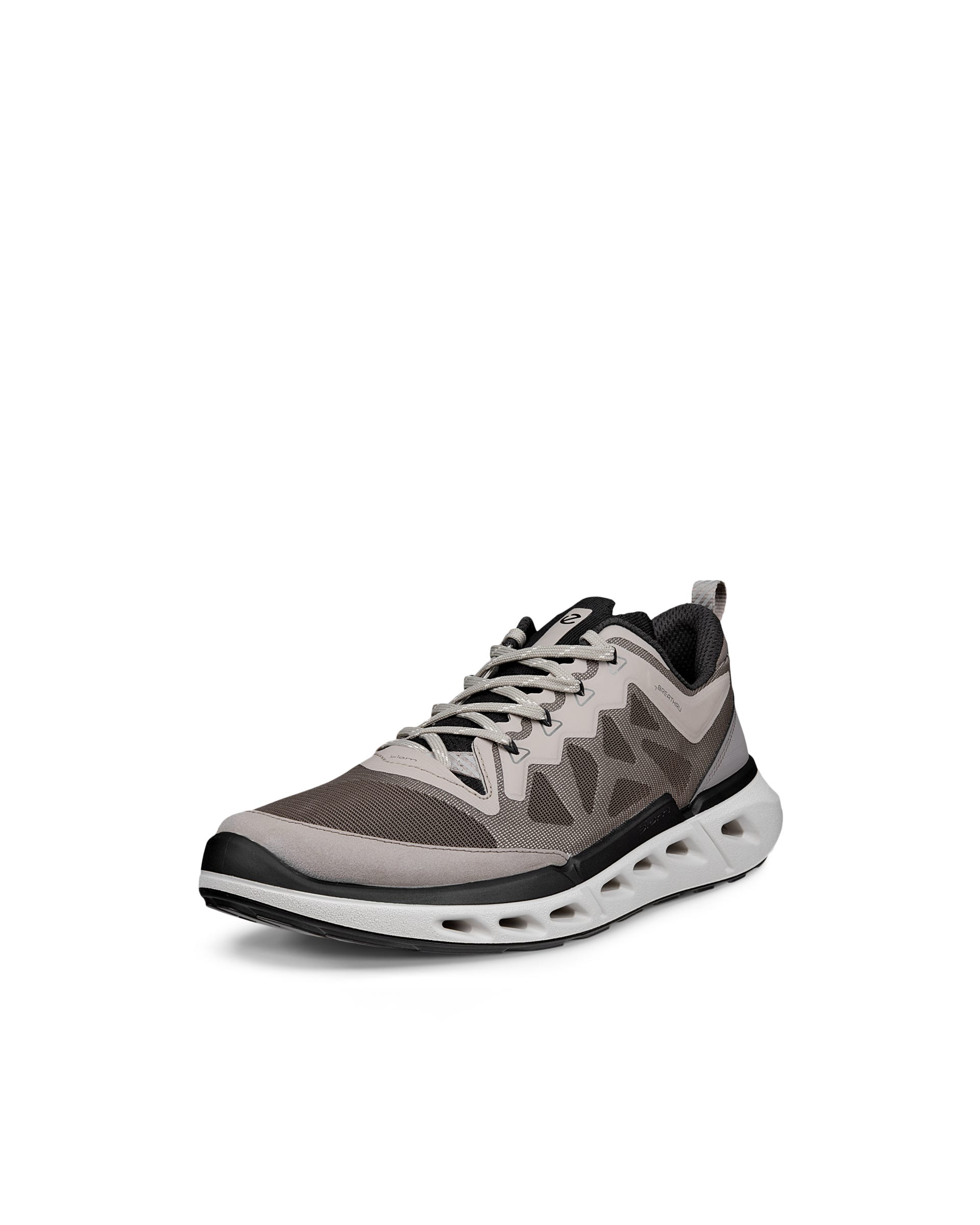 ECCO® BIOM 720 BREATHRU baskets en toile pour homme - Gris - Outside