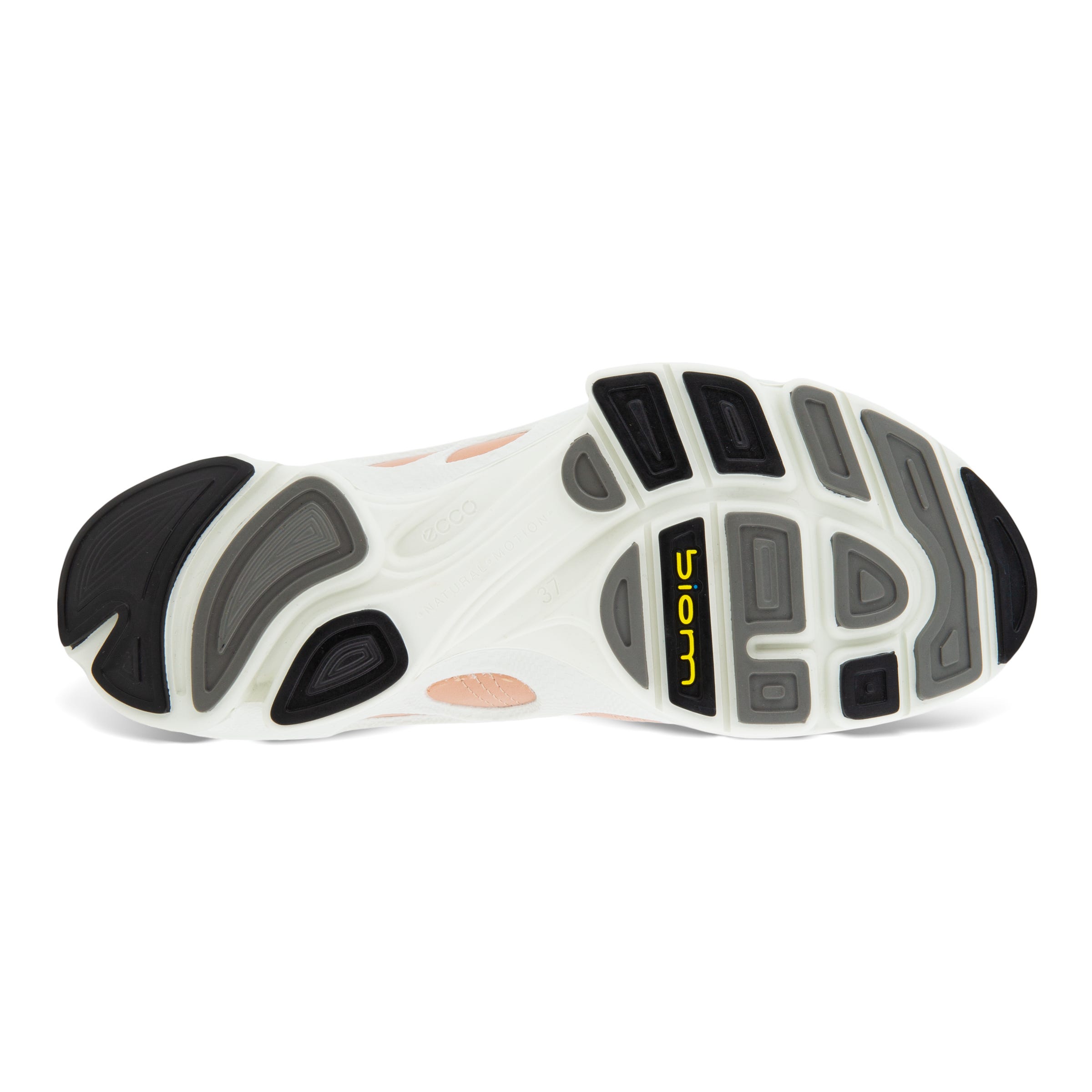 Women's ECCO® BIOM C Leather Sneaker - Orange - Sole