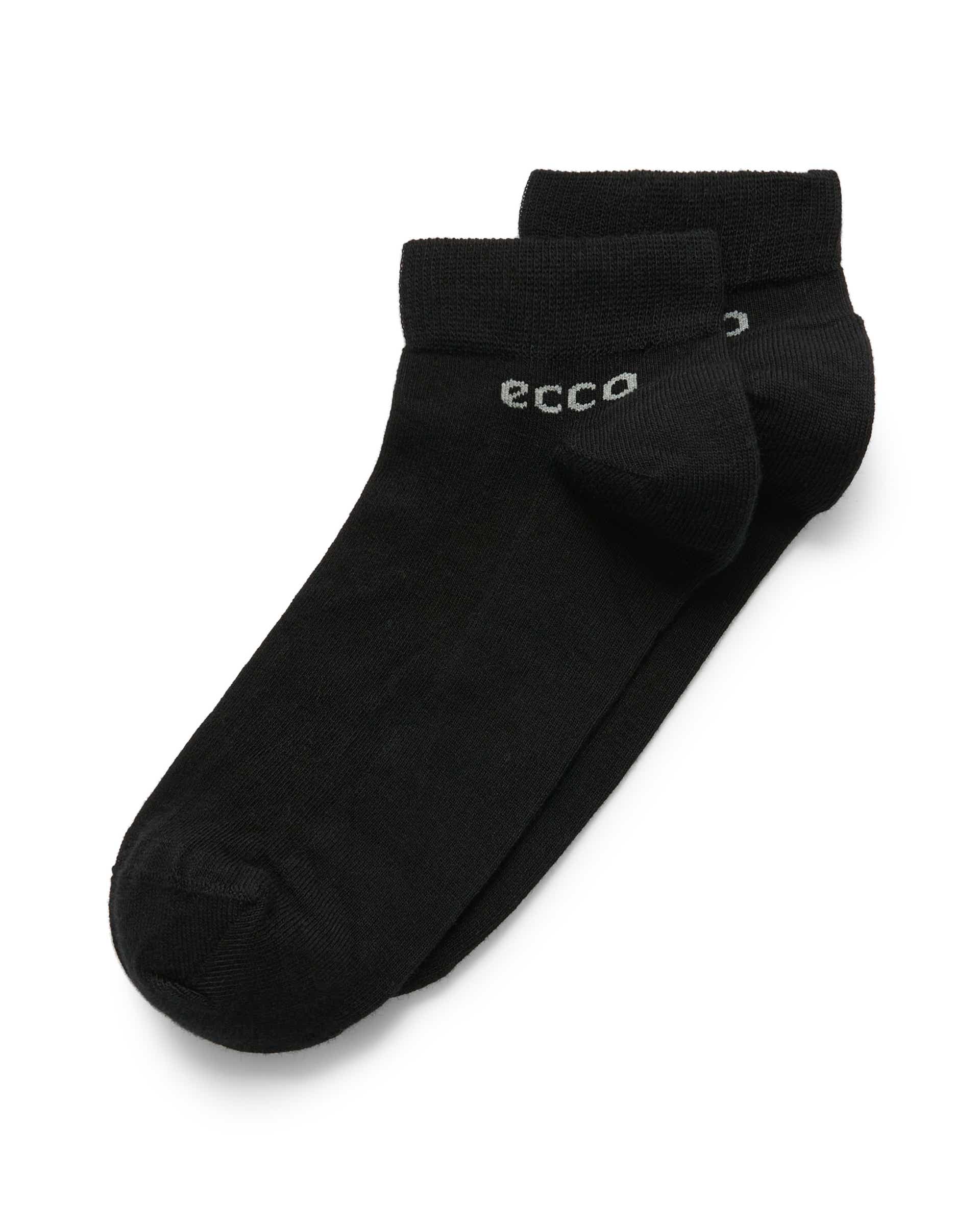 Unisex ECCO® Longlife Low-Cut Socks - Black - Detail-2