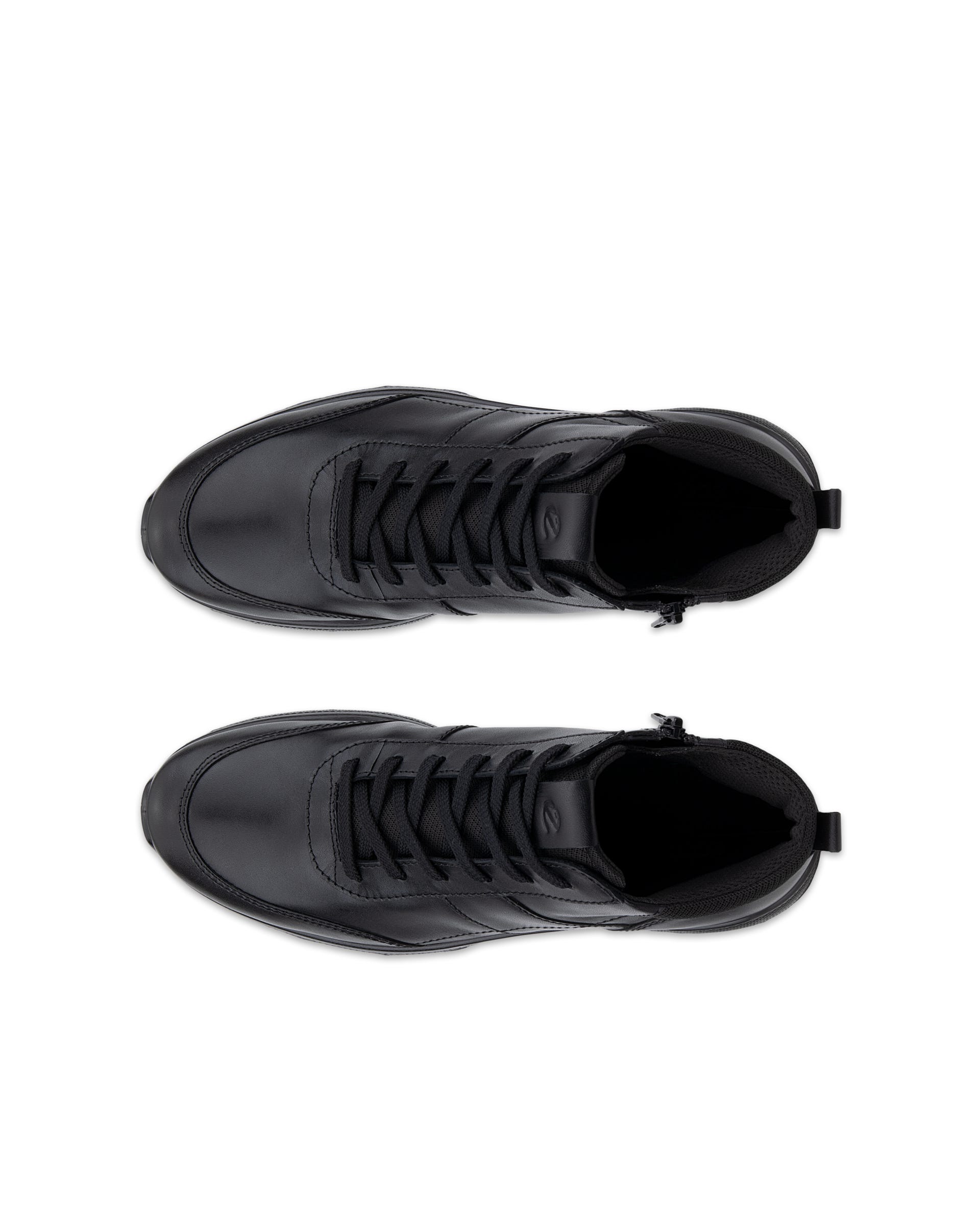 ECCO® IRVING heren leren enkellaars - Zwart - Outside