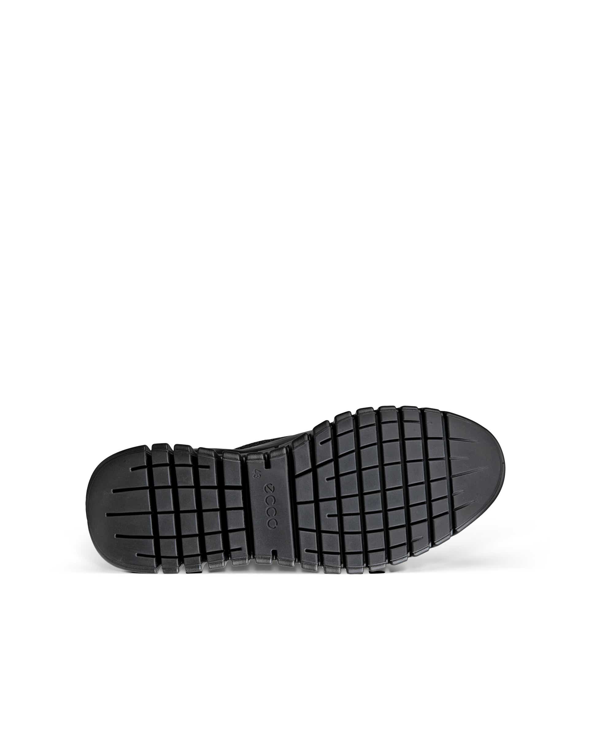 ECCO® GRUUV baskets en toile pour homme - Noir - Sole