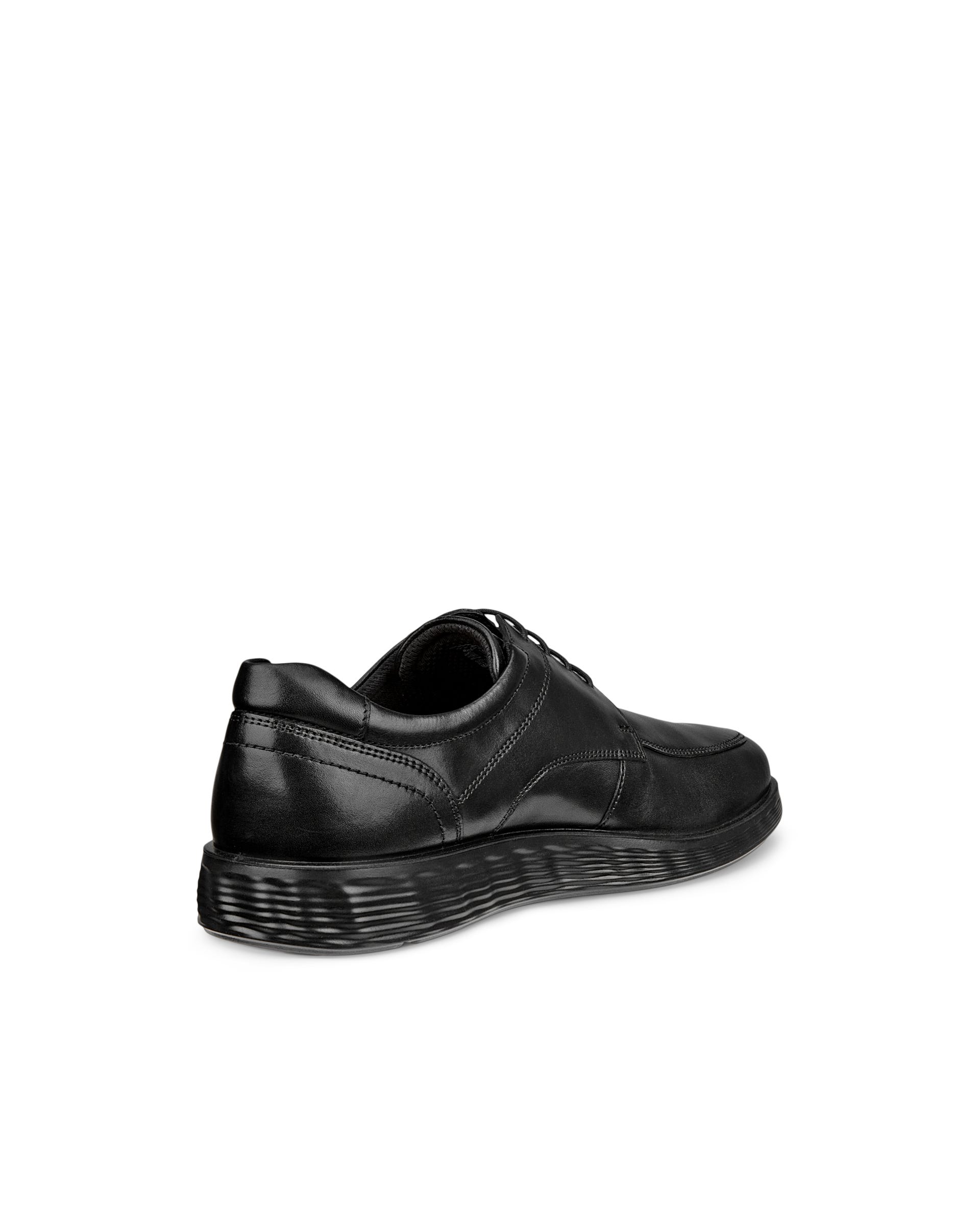ECCO® S Lite Hybrid Heren leren derby schoen - Zwart - Back