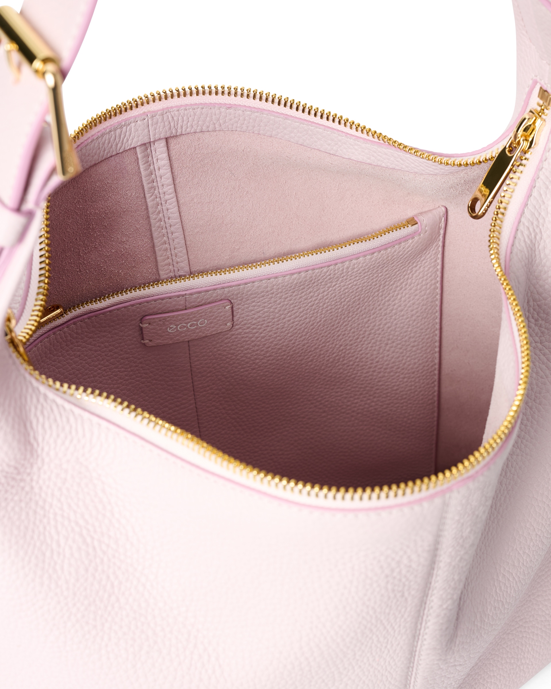 ECCO HOBO BAG MEDIUM - Pink - Inside