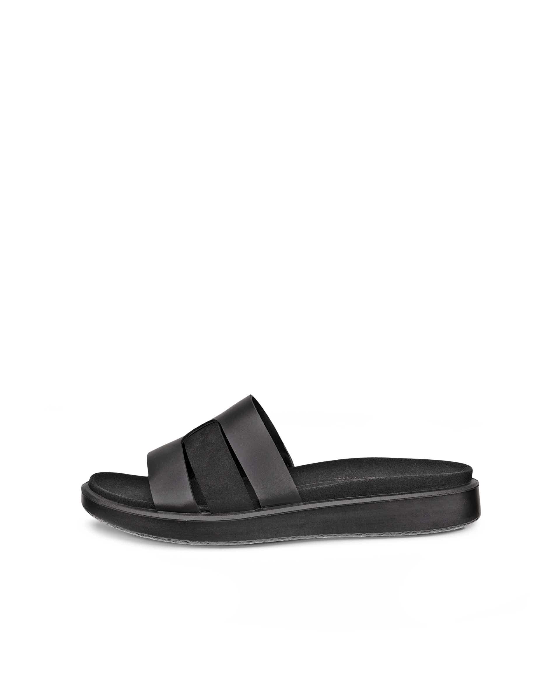 ECCO FLOWT WOMEN'S SLIDE - Black - Outside