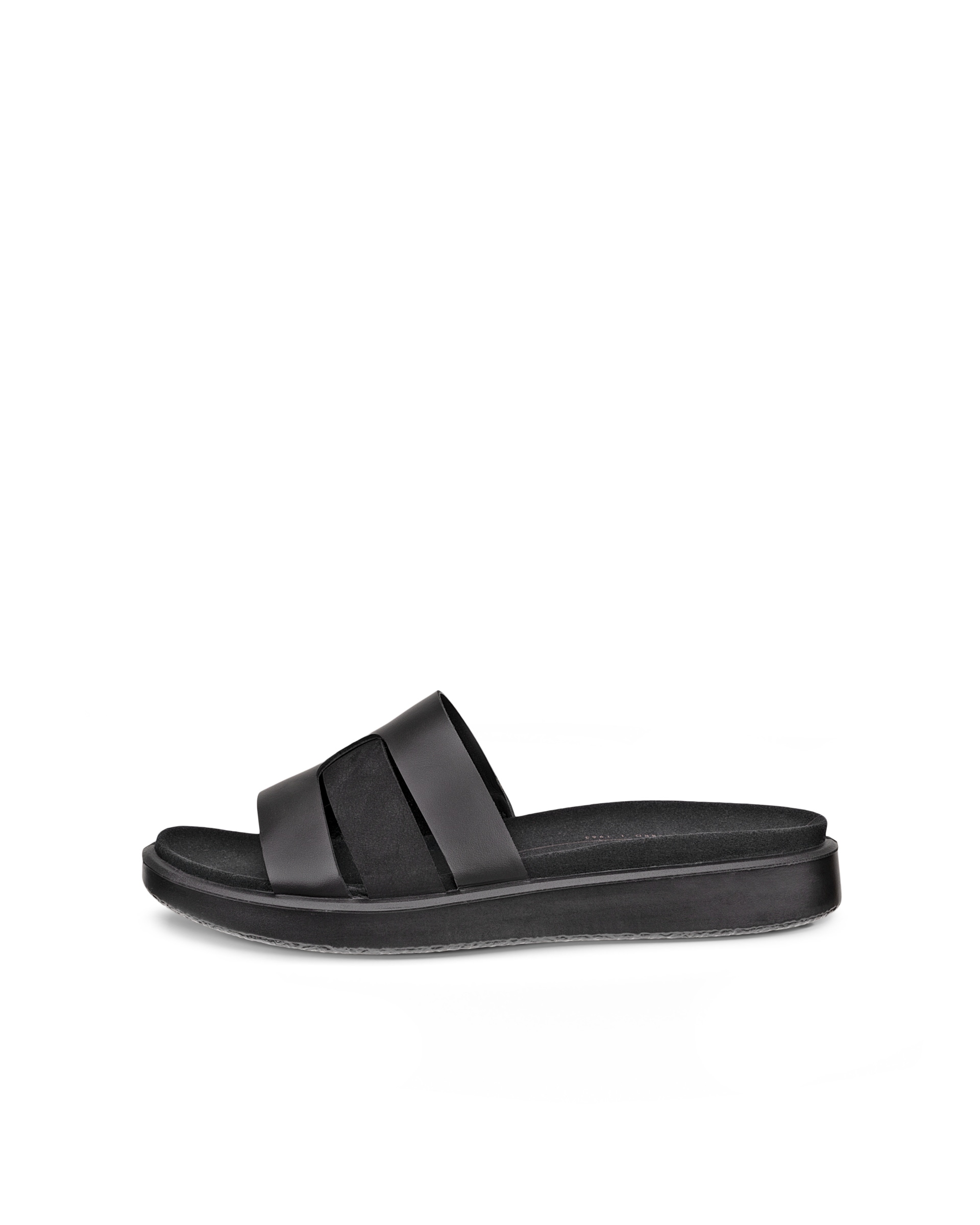 ECCO FLOWT WOMEN'S SLIDE - Black - Outside