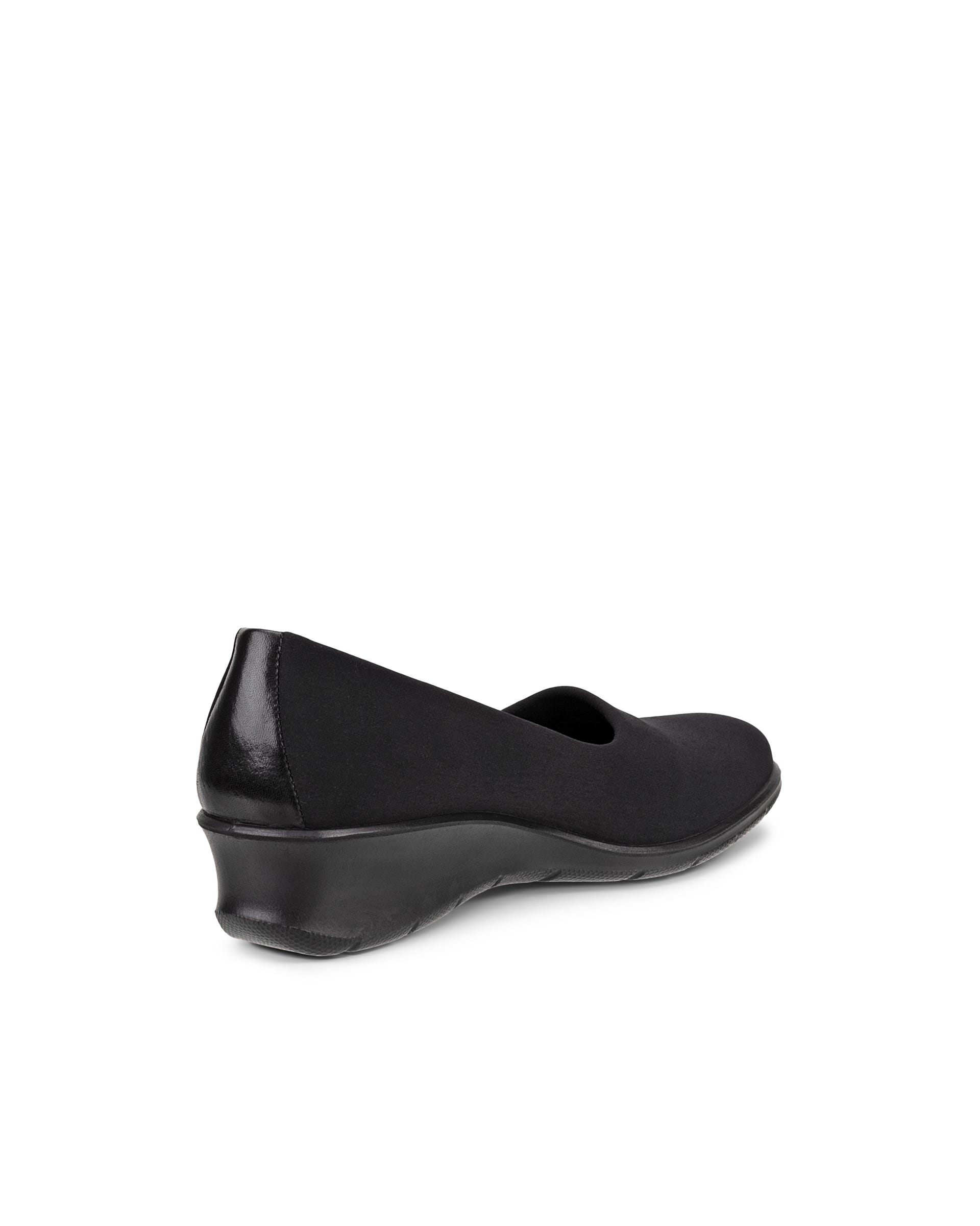ECCO Women Felicia Stretch Slip-ons - Black - Back