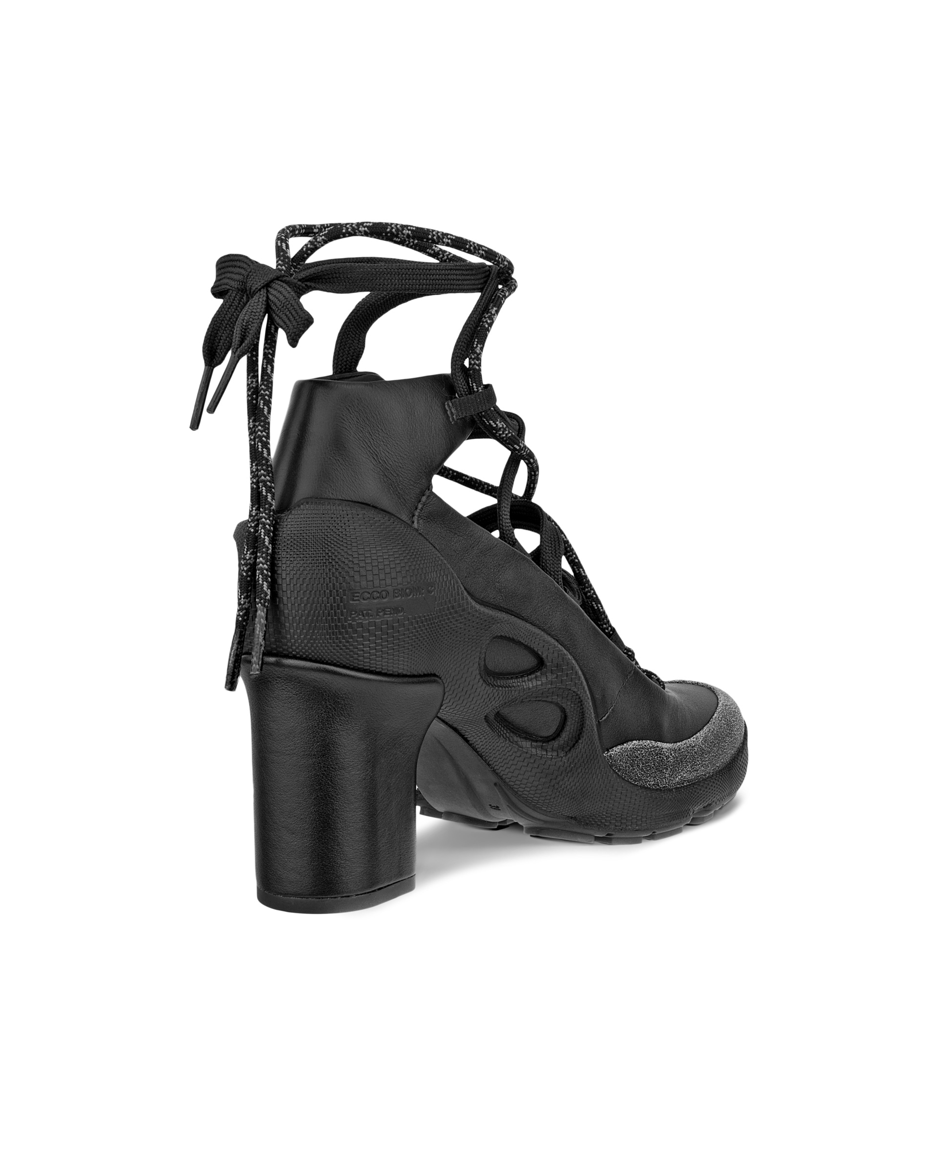 Women's ECCOยฎ BIOM C 65 High-Heeled Shoe - Black - Back