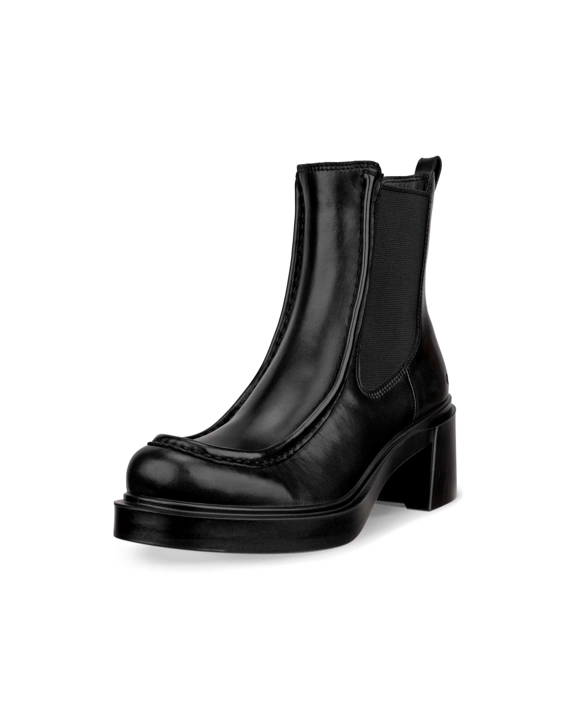 ECCO METROPOLE SEOUL 45 WOMEN ウィメンズ レザーブーツ - ブラック - Main