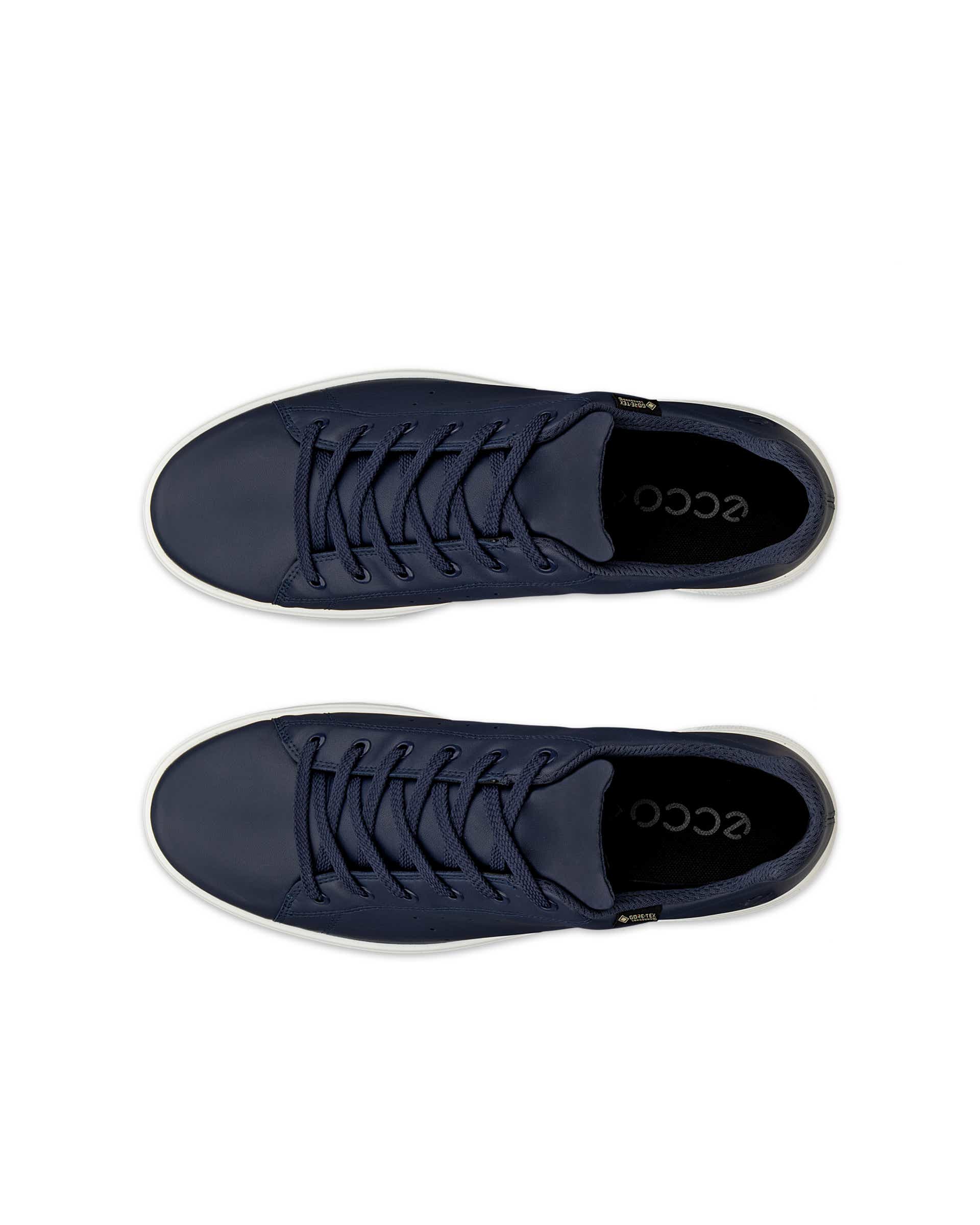 ECCO® Street 720 muške kožne tenisice Gore-Tex - Plava - Top left pair