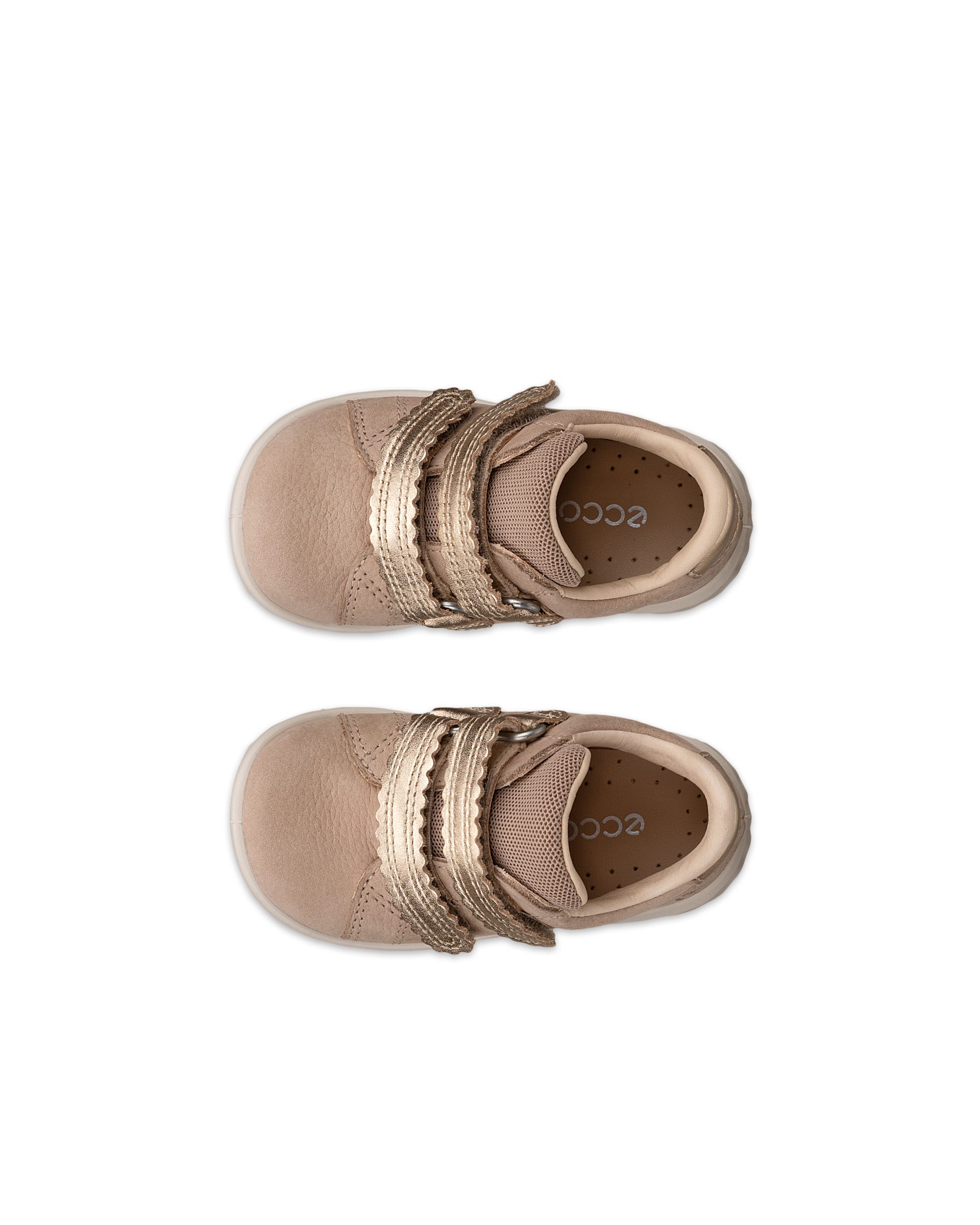 ECCO® SP.1 LITE INFANT sneakers i nubuck til børn - Beige - Top left pair
