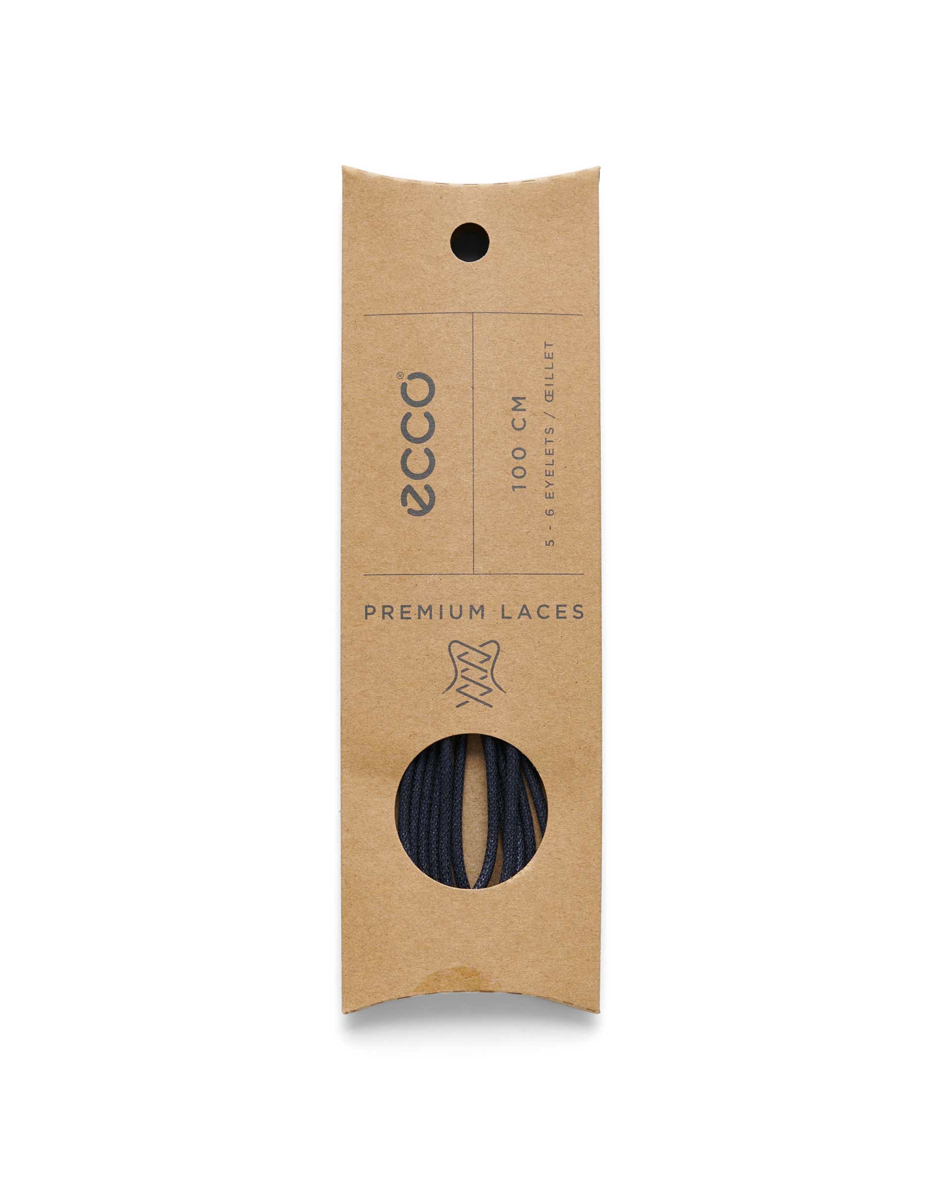 ECCO® Round Shoe Laces - Blue - Detail-2