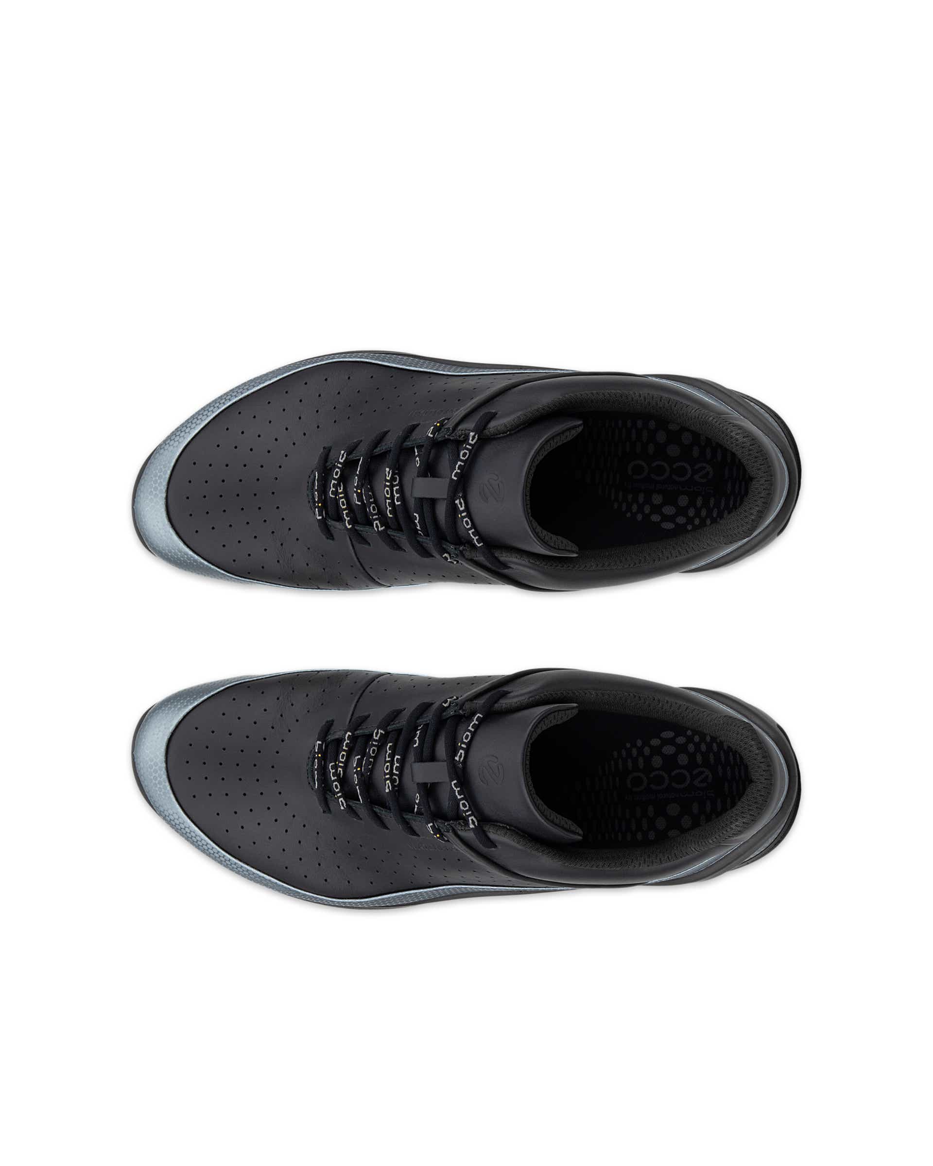 ECCO® BIOM ENERGI Herren Wasserdichte Lederschuh - Schwarz - Top left pair