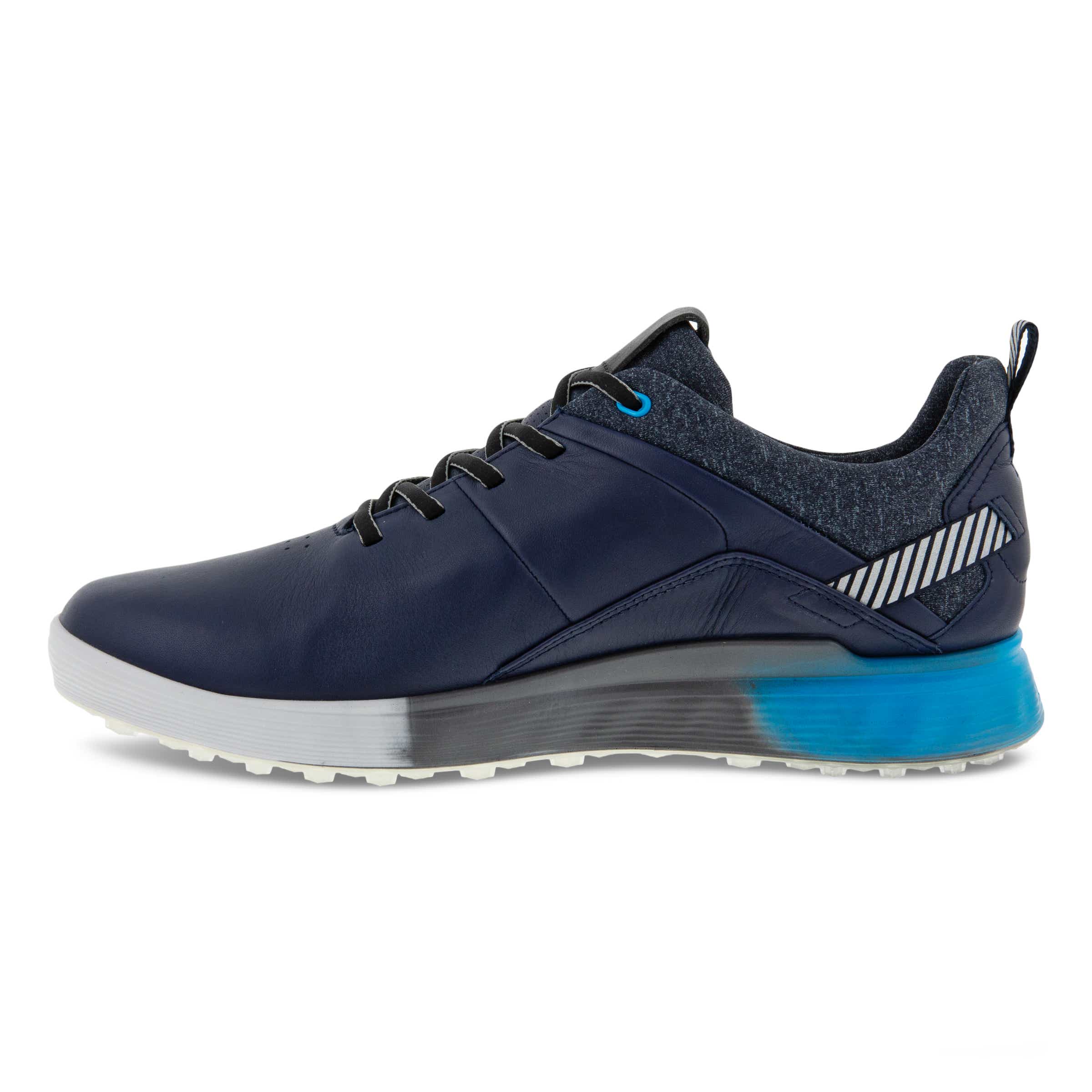 ECCO® Golf S-Three Heren leren Gore-Tex golfschoen - Blauw - Inside