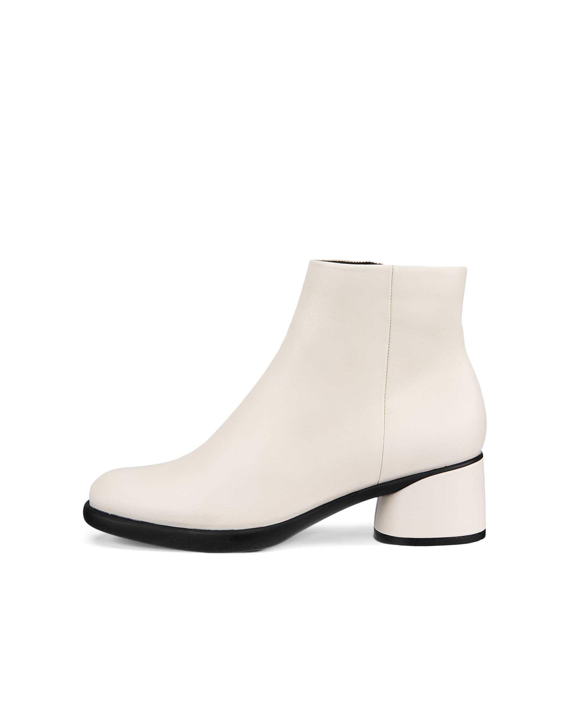 ECCO® Sculpted Lx 35 ženske srednje kožne čizme - Bež - Outside