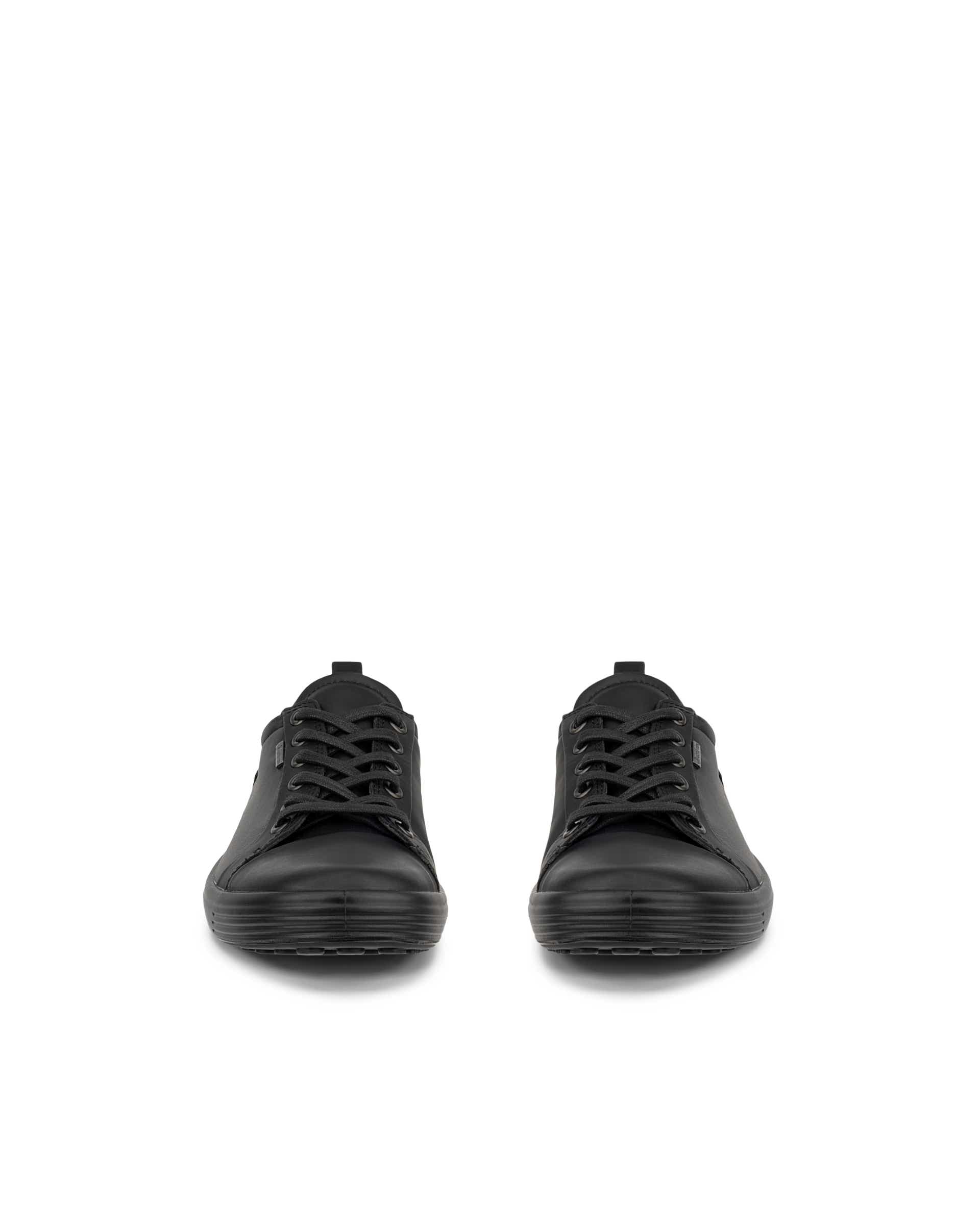 ECCO® Soft 7 Damen Ledersneaker mit Gore-Tex - Schwarz - Front pair