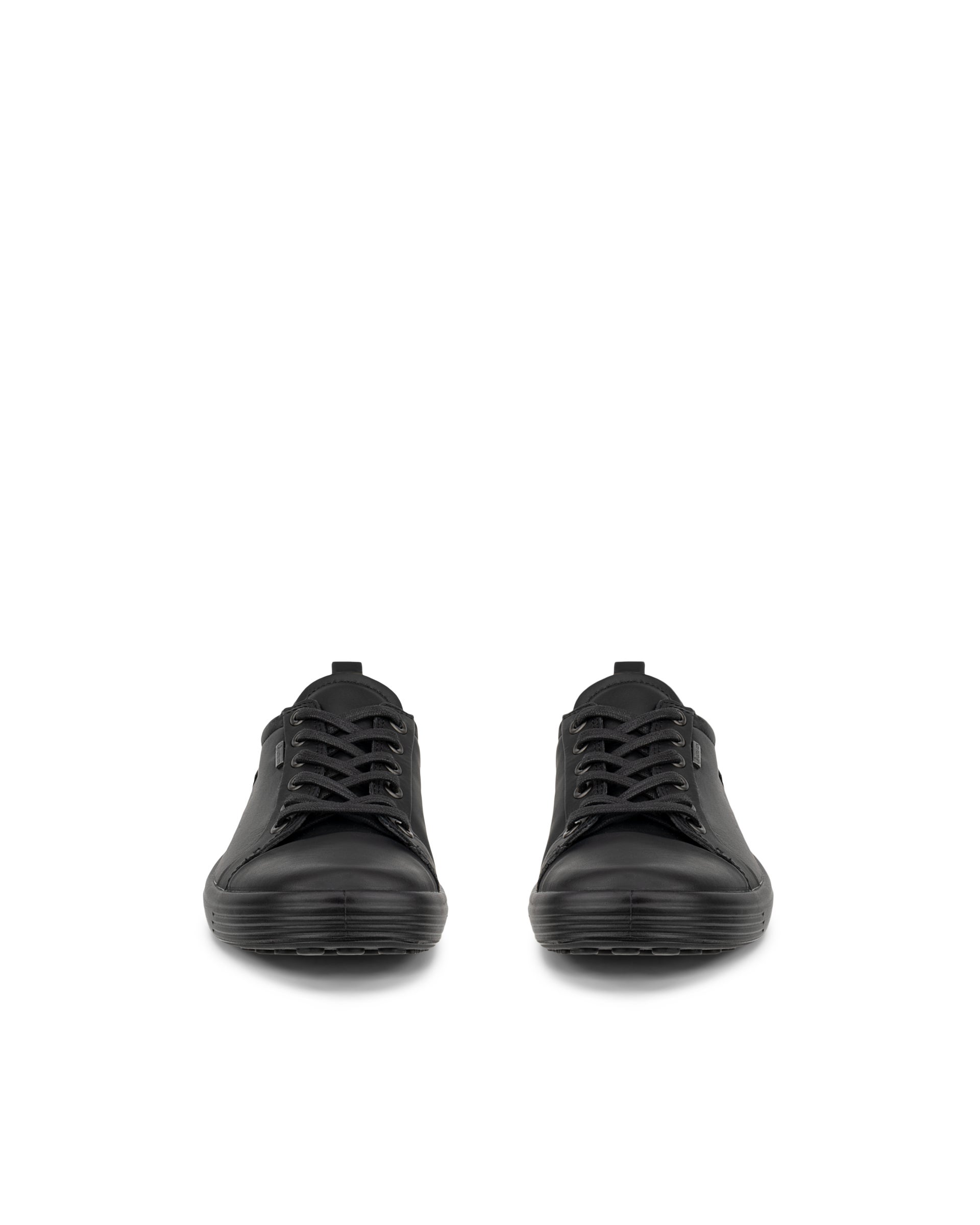 ECCO® Soft 7 Damen Ledersneaker mit Gore-Tex - Schwarz - Front pair