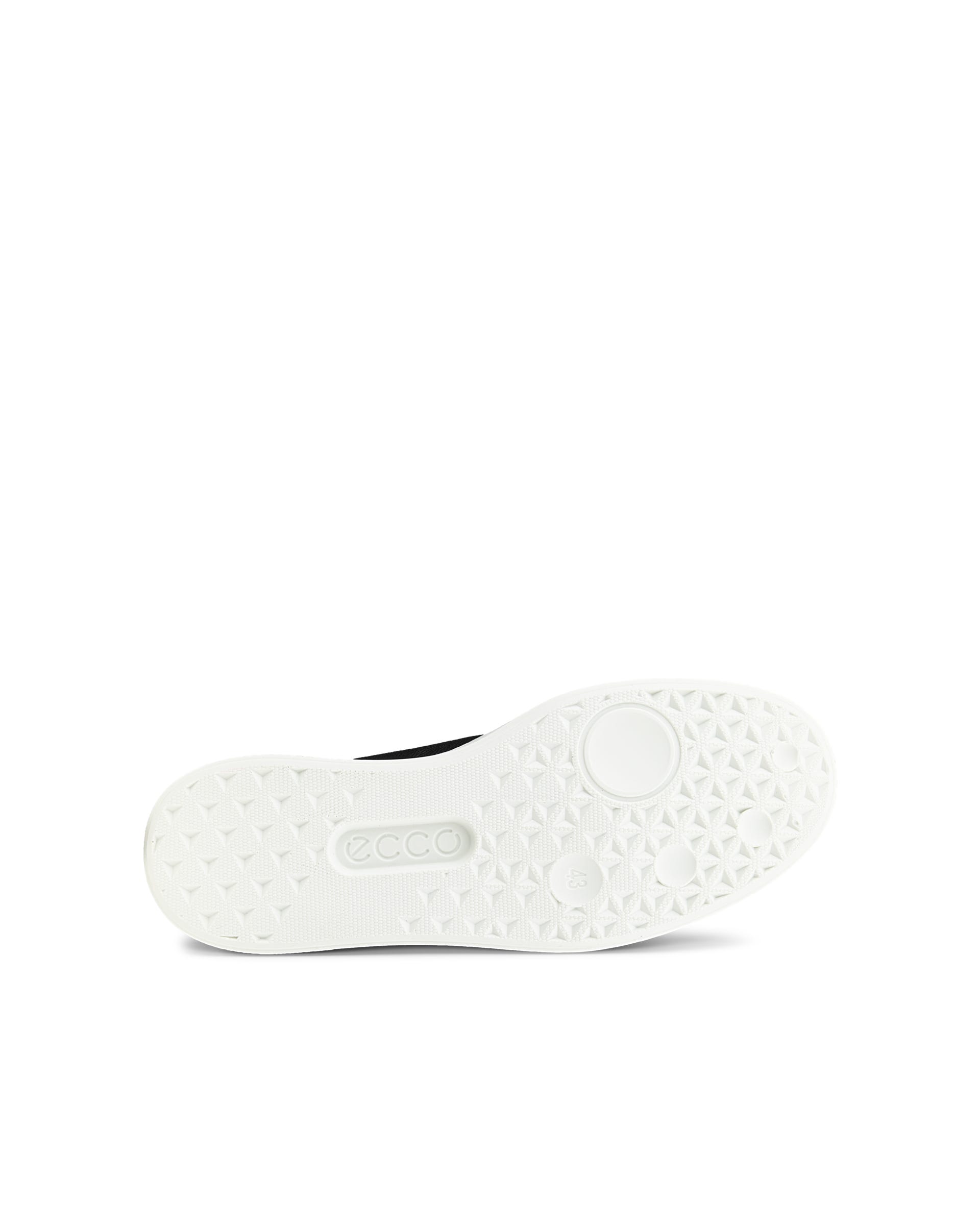 邦楽 eko ECCO Gruuv MEN メンズ レザーGore-Texスニーカー | ブラック