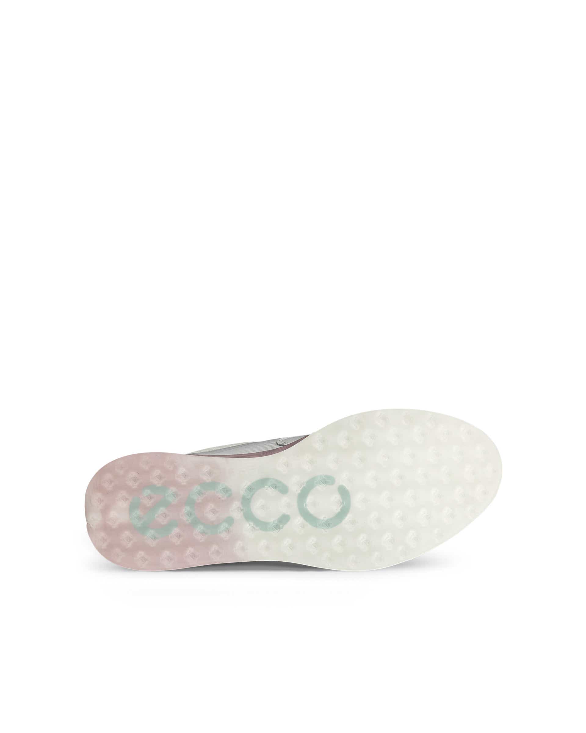 ECCO Golf S Three BOA ウィメンズ レザーGore-Texゴルフシューズ - ホワイト - Sole