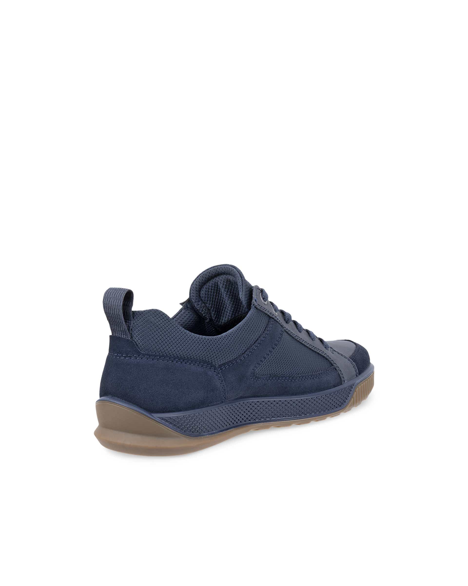 ECCO Bypath Tred WP Shoe - Bleu - Back
