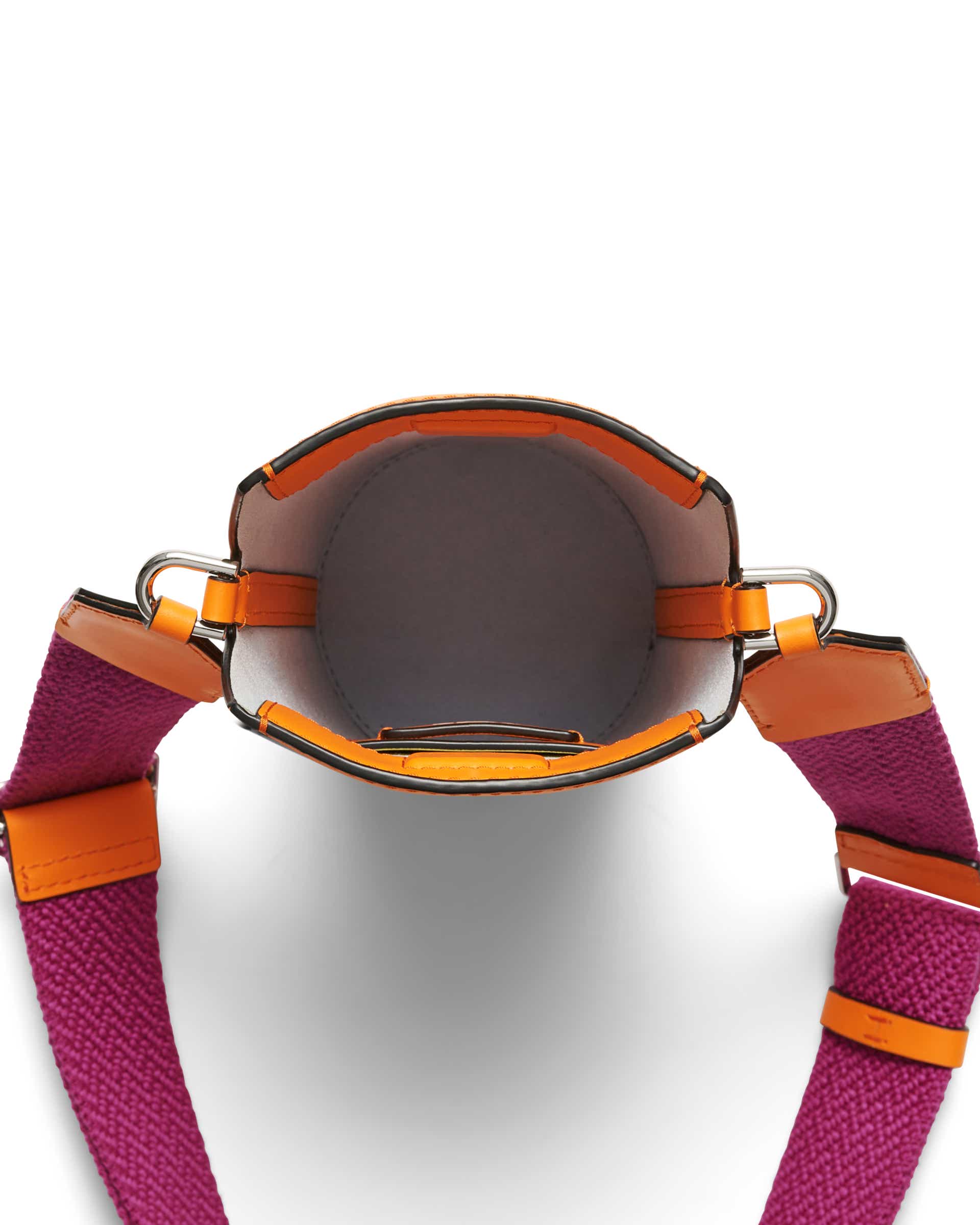 ECCO® Pot Wave Plate Smooth sac bandoulière cuir - Orange - Birdeye