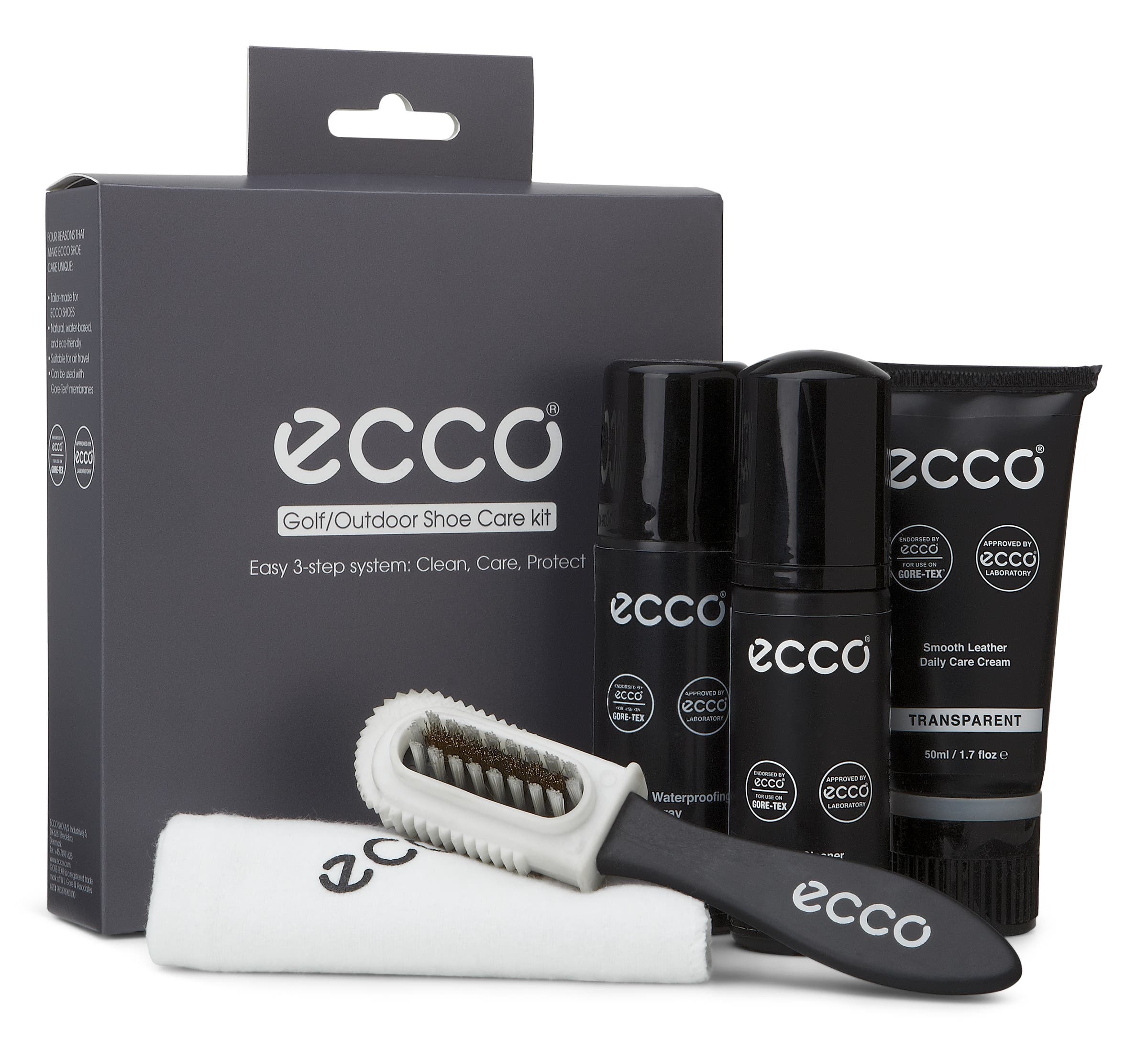 ECCO Golf And Outdoor Shoe Care Kit - Multicolor - Main