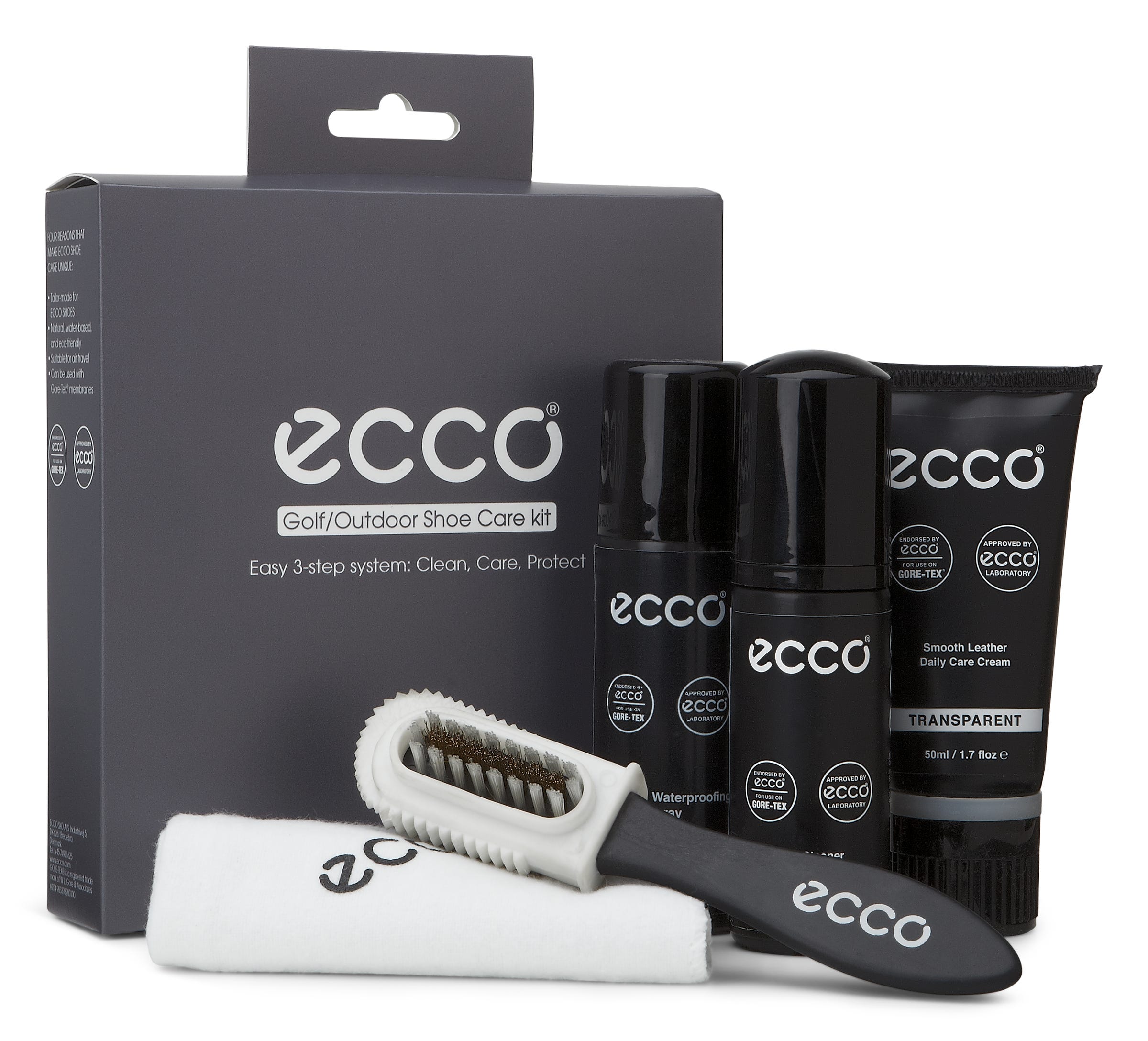 ECCO Golf And Outdoor Shoe Care Kit - Multicolor - Main