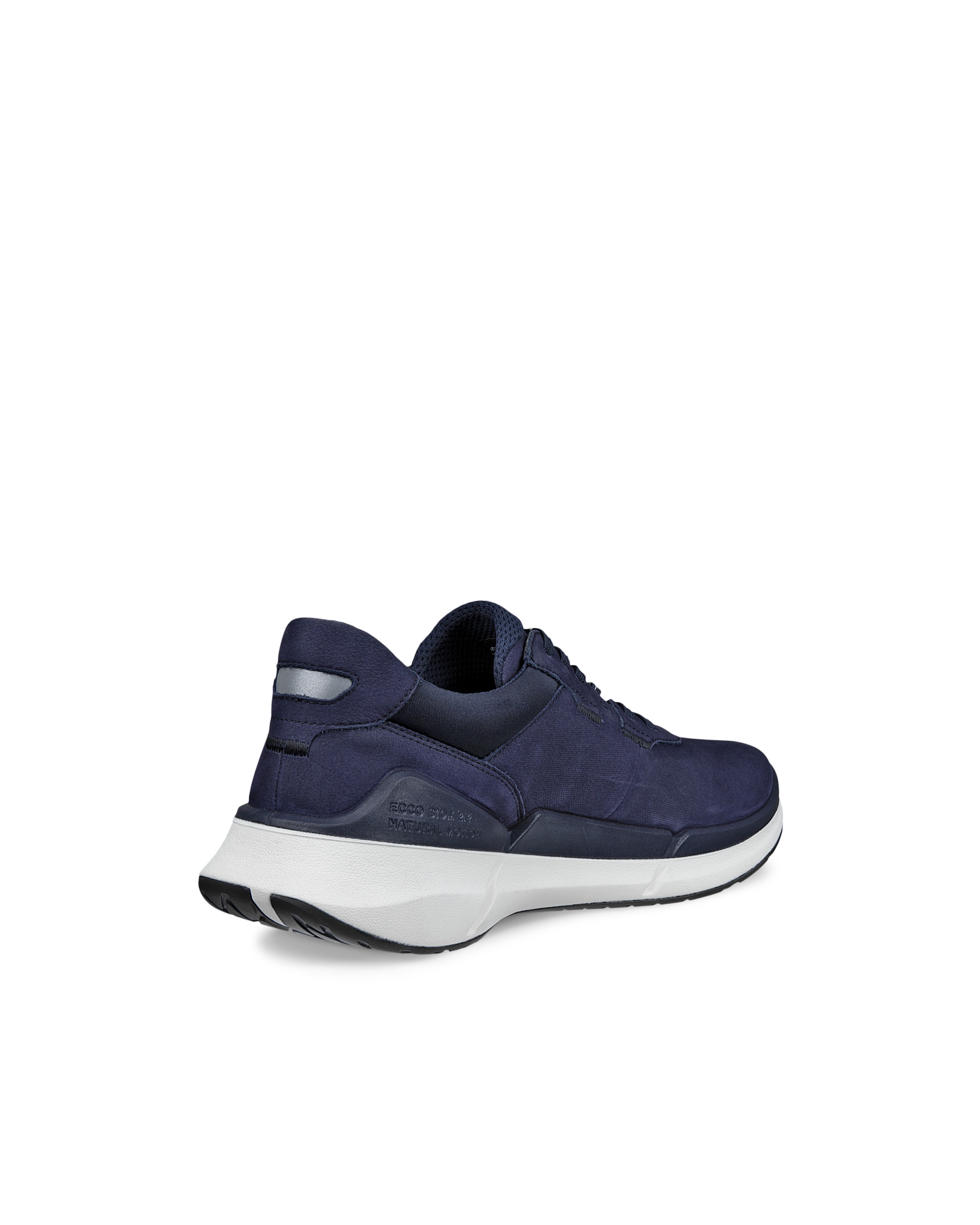ECCO® BIOM 2.2 Herren Sneaker aus Nubukleder - Blau - Back