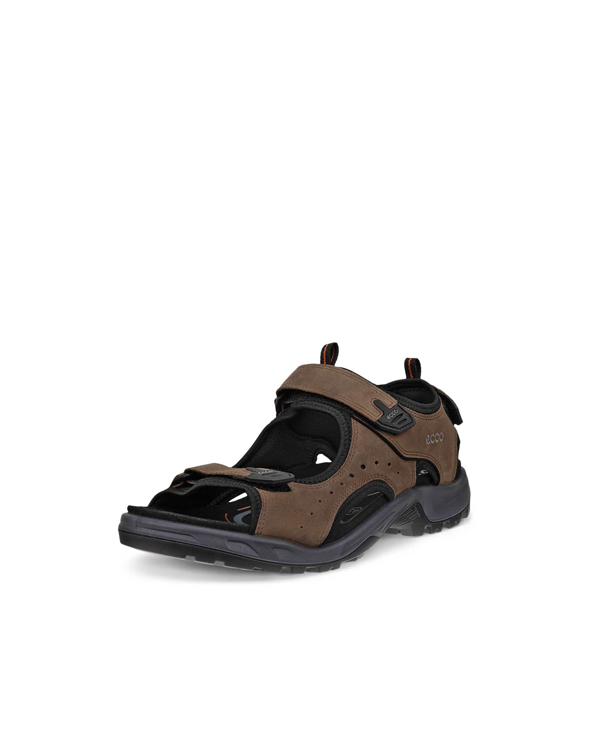 ECCO® Offroad Andes II sandale de marche en nubuck pour homme - Brun - Main