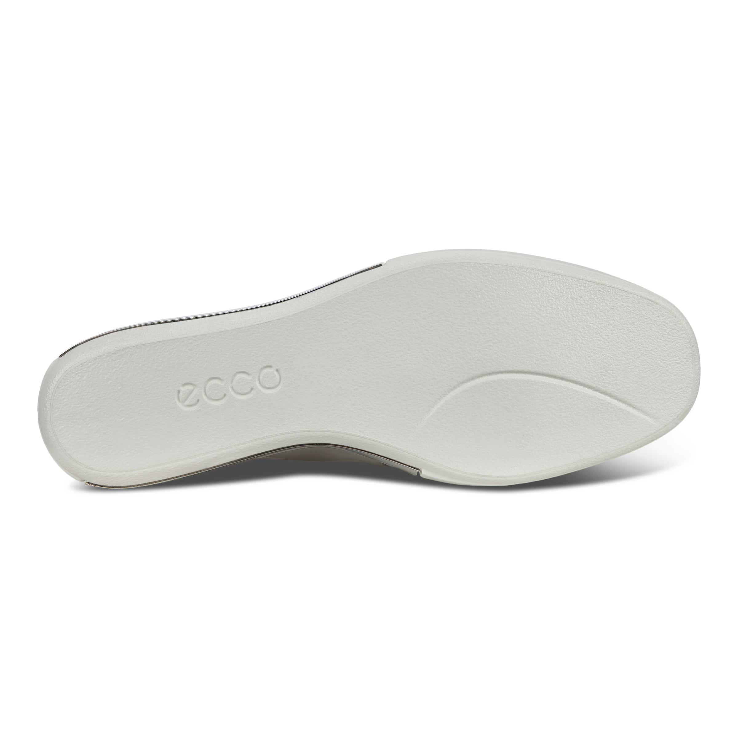 Women's ECCO® Simpil II Leather Sneaker - Grey - Sole
