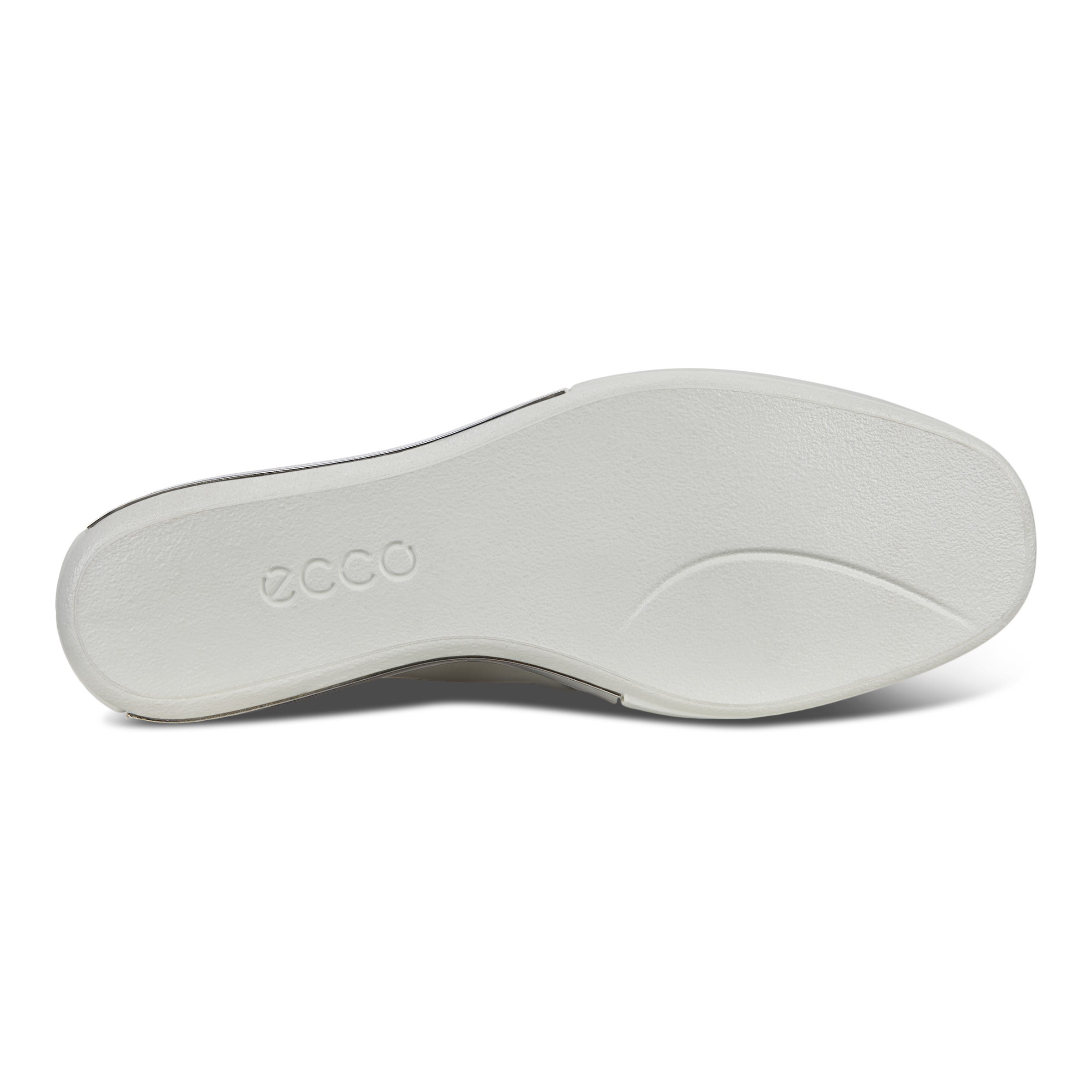 Women's ECCO® Simpil II Leather Sneaker - Grey - Sole