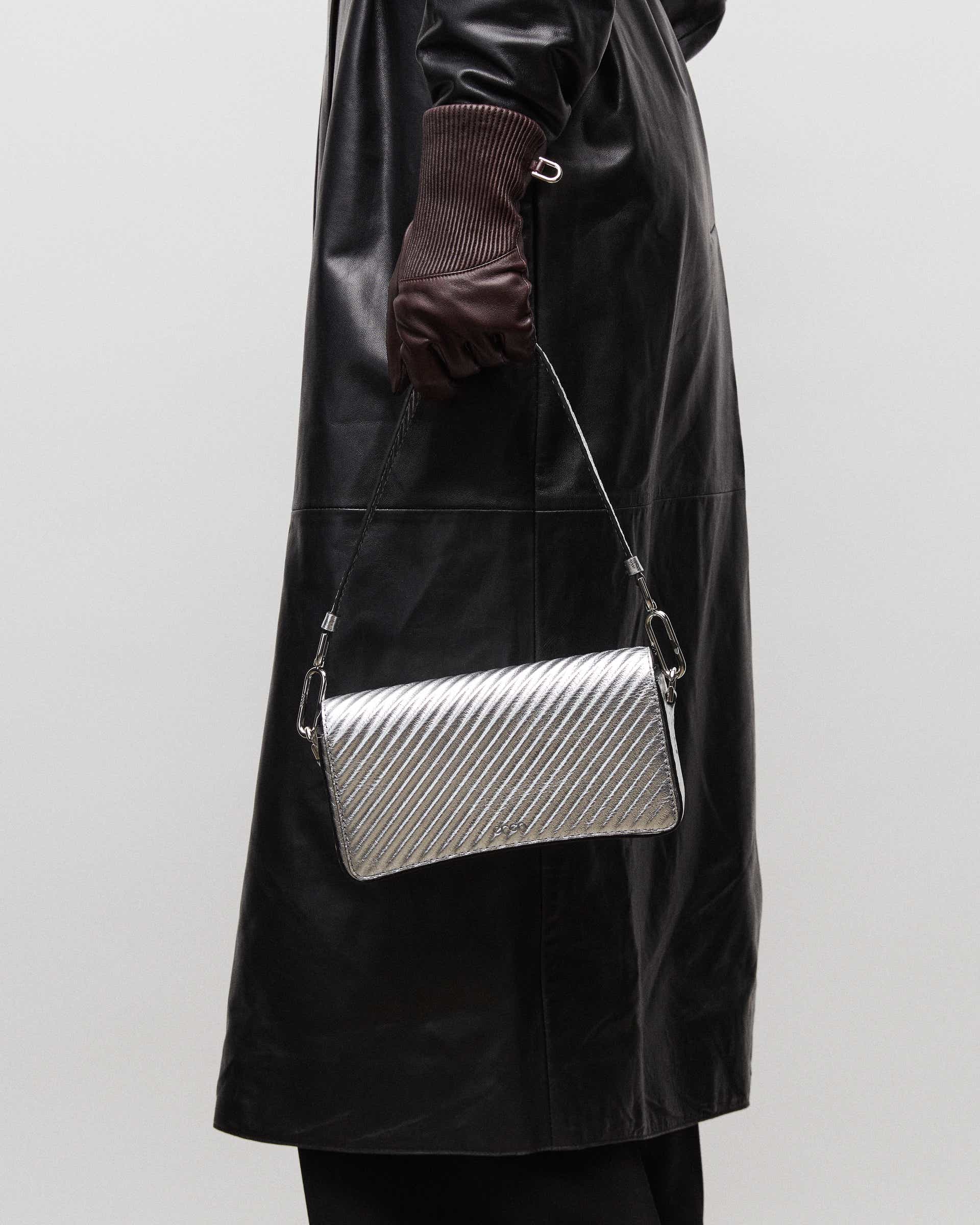 ECCO SMALL PINCH BAG - Silver - Lifestyle image-1