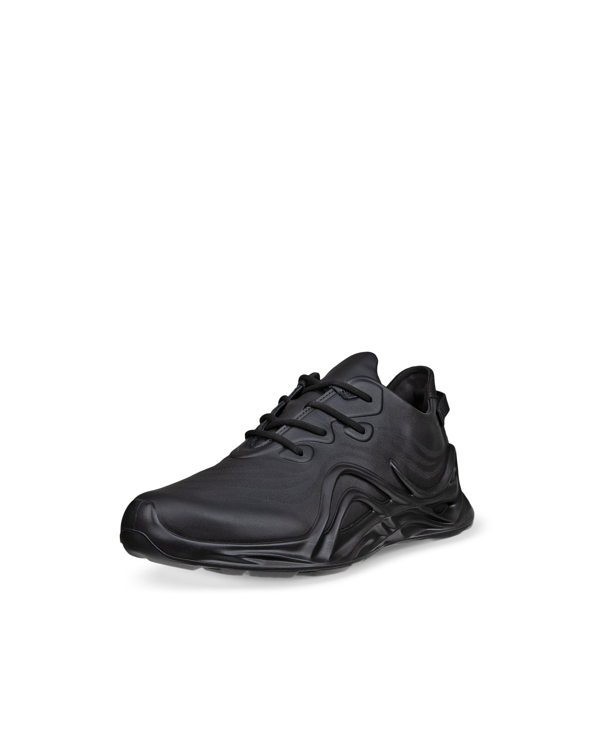 ECCO® Biom Infinite baskets en cuir pour femme - Noir - Main