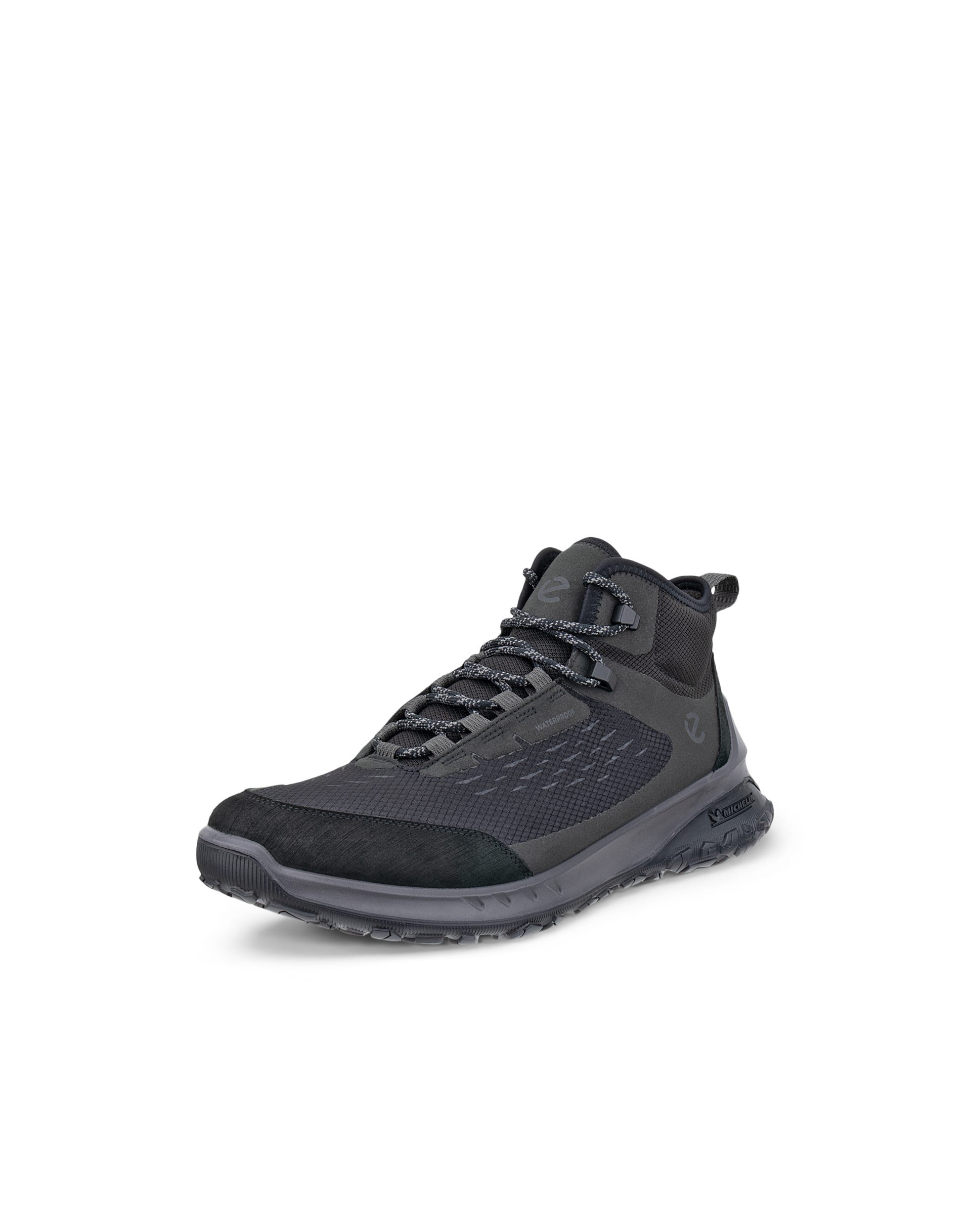 ECCO® ULT-TRN heren hoge wandelschoen - Zwart - Outside