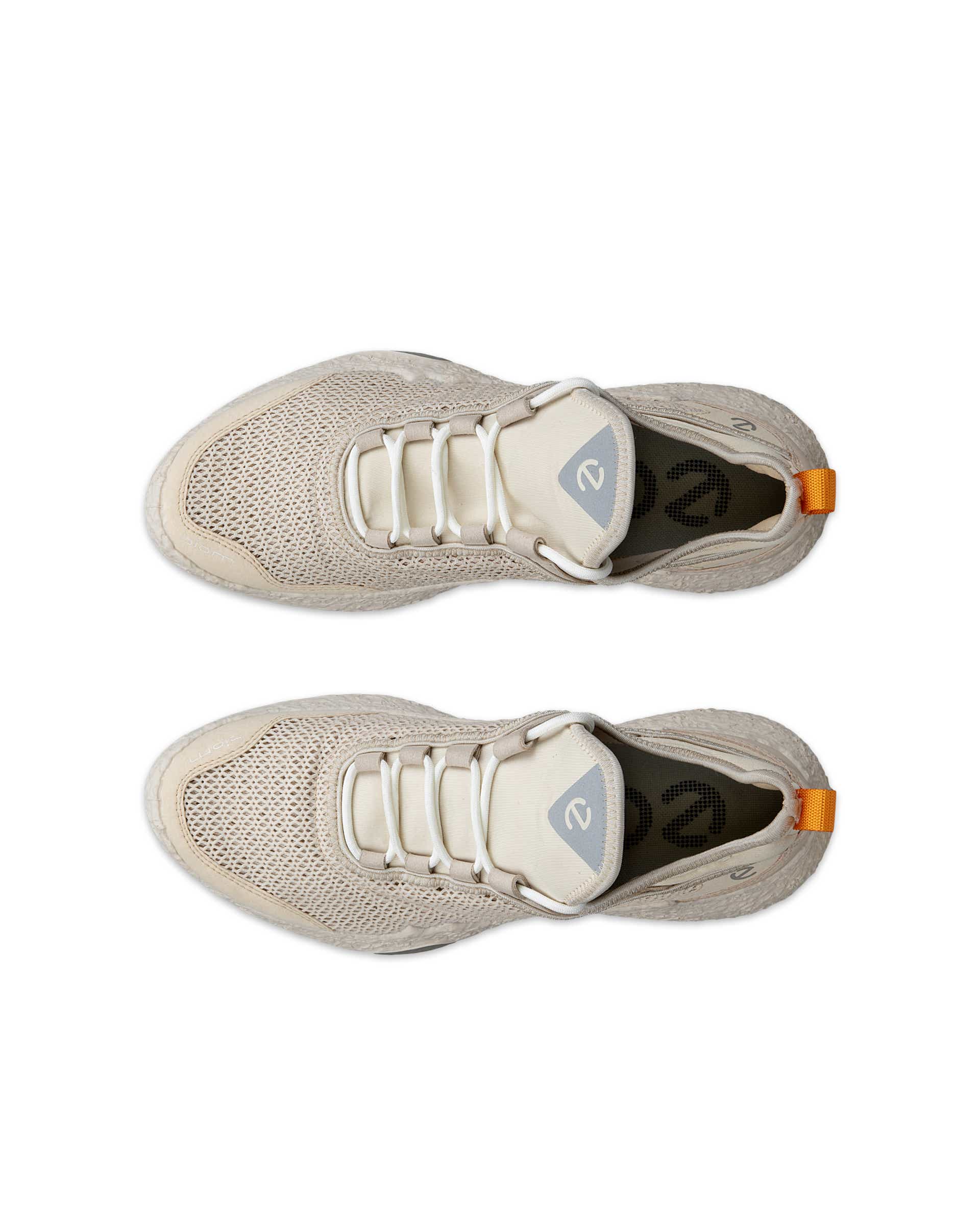 ECCO® Golf BIOM H5 chaussure de golf en toile pour femme - Beige - Top left pair