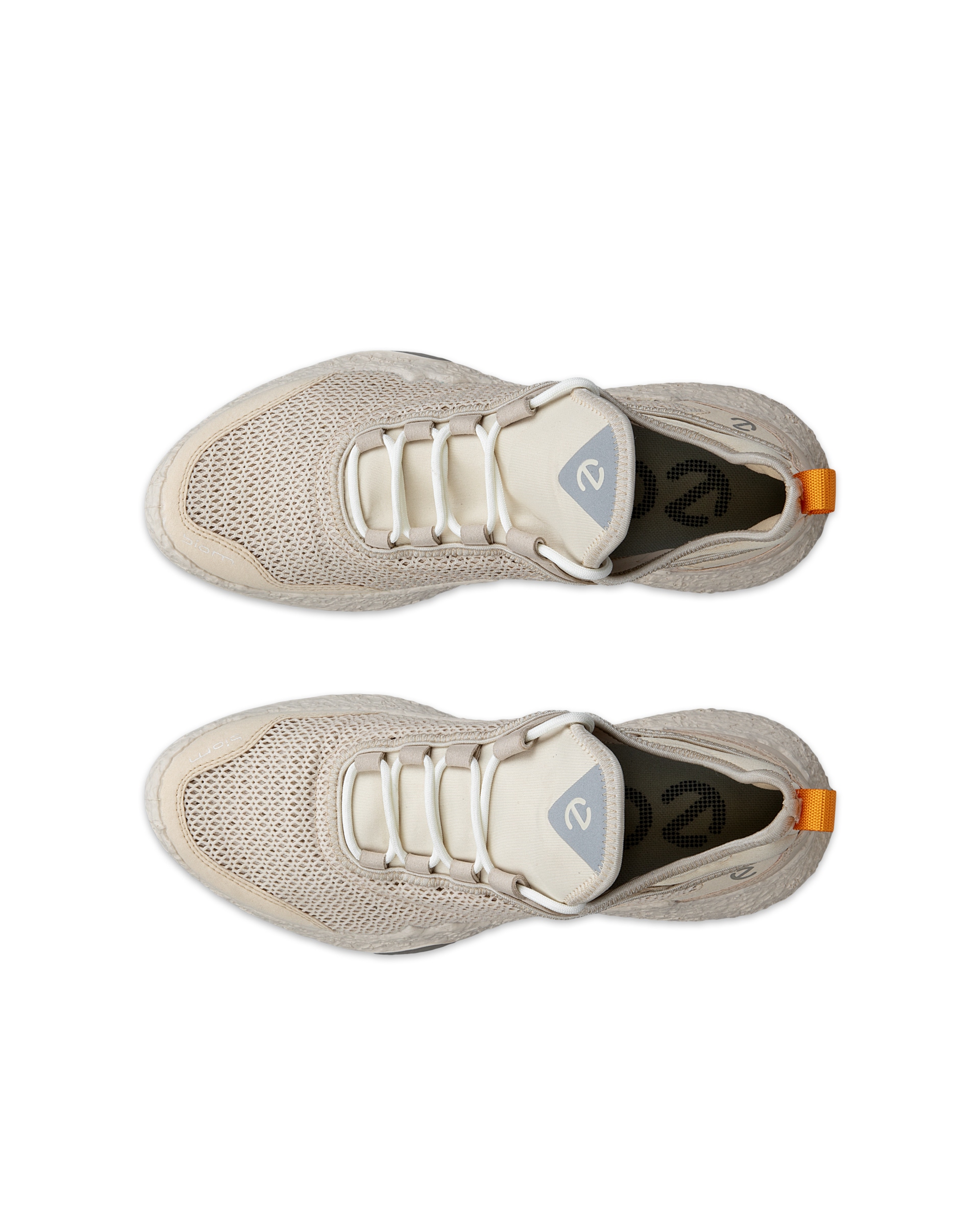 ECCO® Golf BIOM H5 chaussure de golf en toile pour femme - Beige - Top left pair