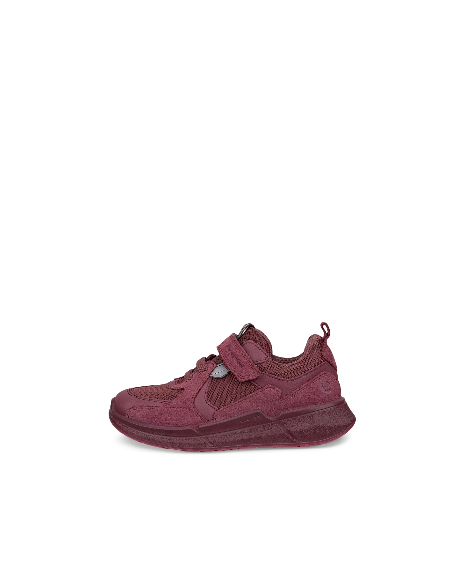ECCO® Biom K1 baskets en daim pour enfant - Rose - Outside