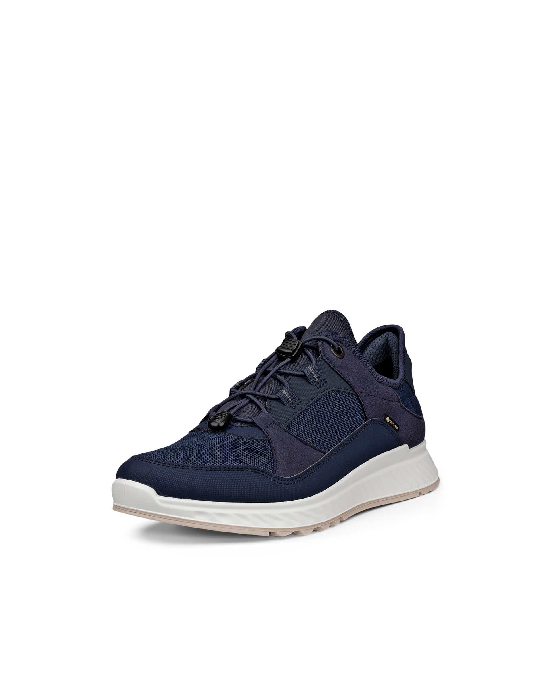 ECCO® Exostride Dames Gore-Tex sneaker - Blauw - Main