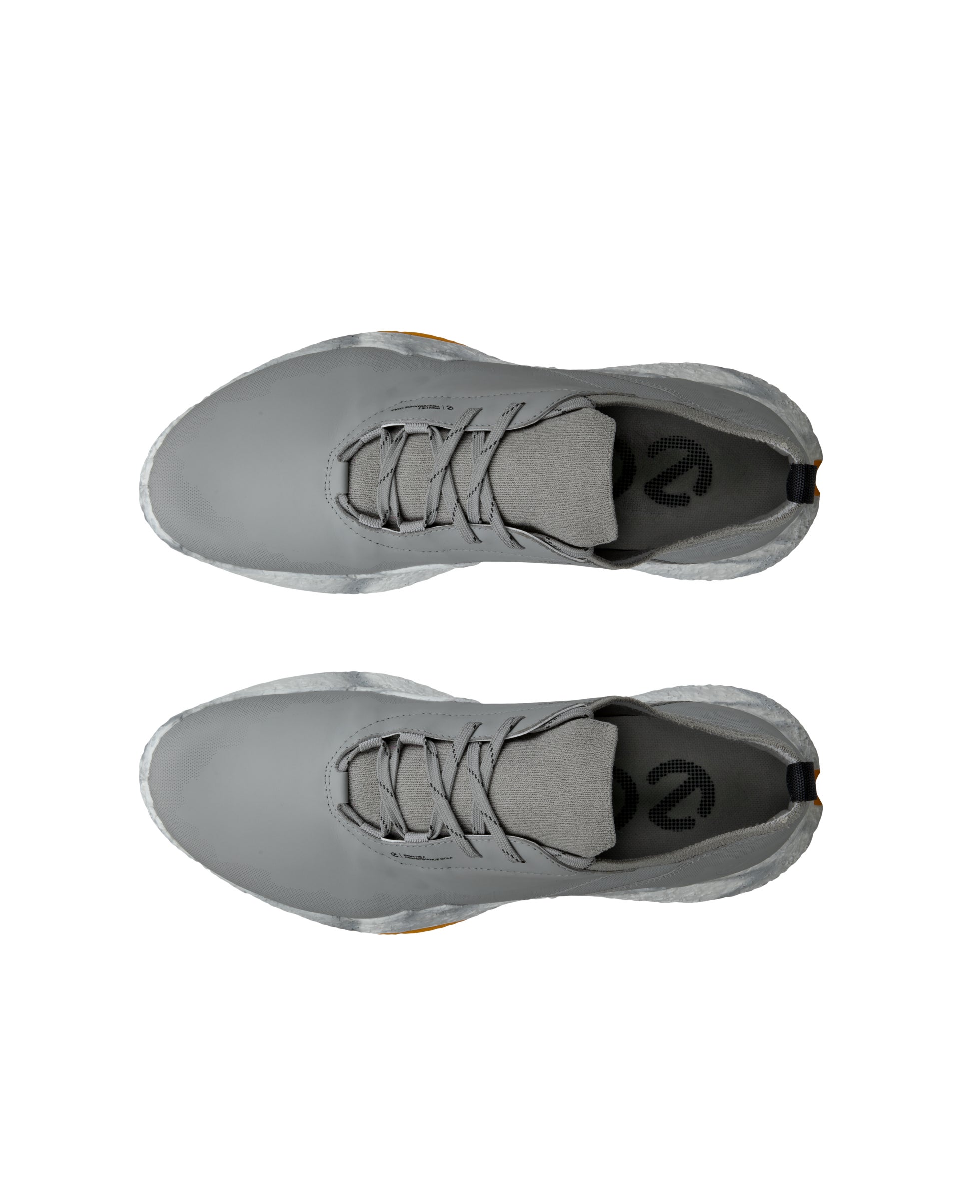 Pánska kožená nepremokavá golfová obuv ECCO® Golf BIOM H5 - Sivá - Top left pair