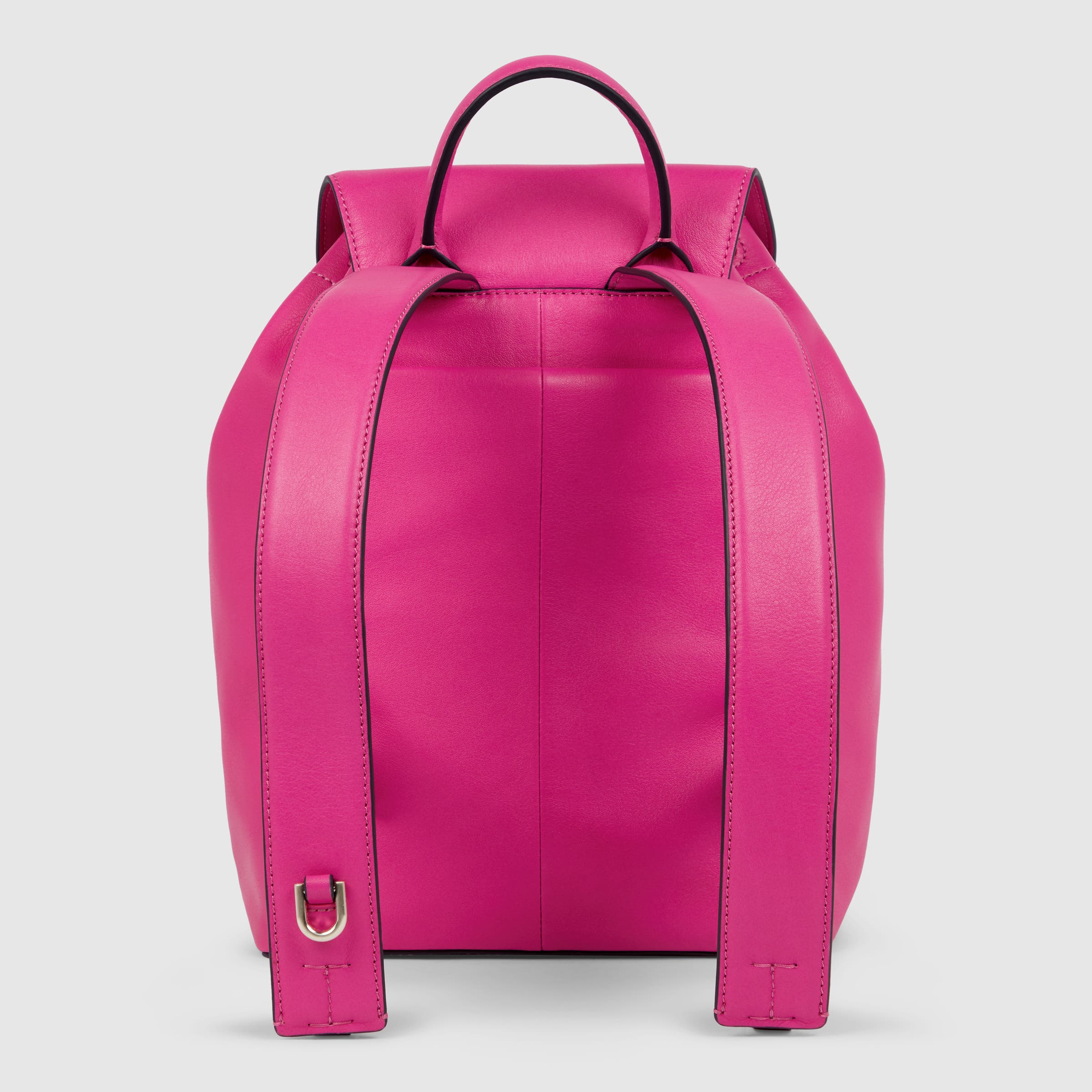 ECCO® Pillow Leather Backpack - Pink - Back