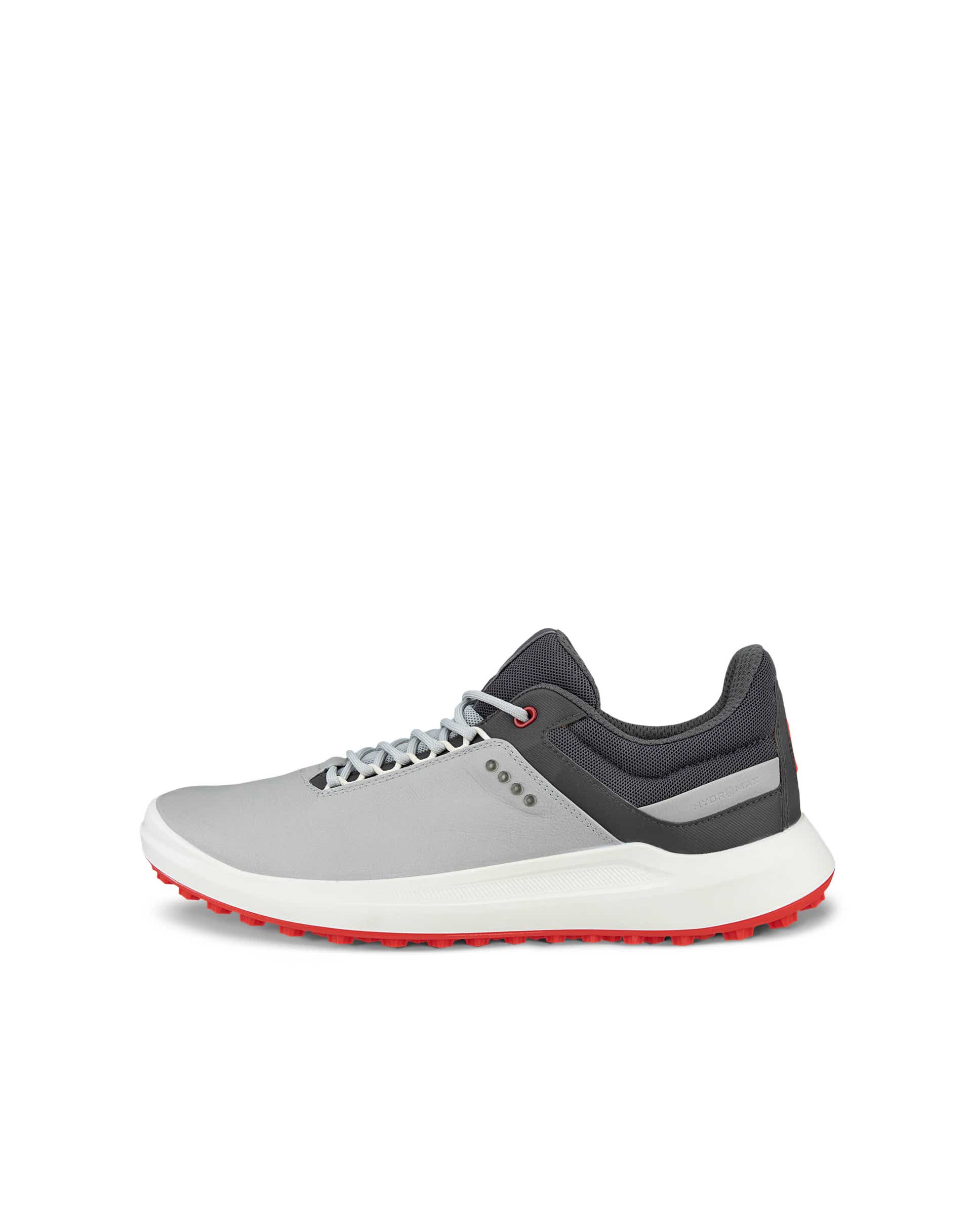 Men's ECCO® Golf Core Leather Shoe - Grey - Outside