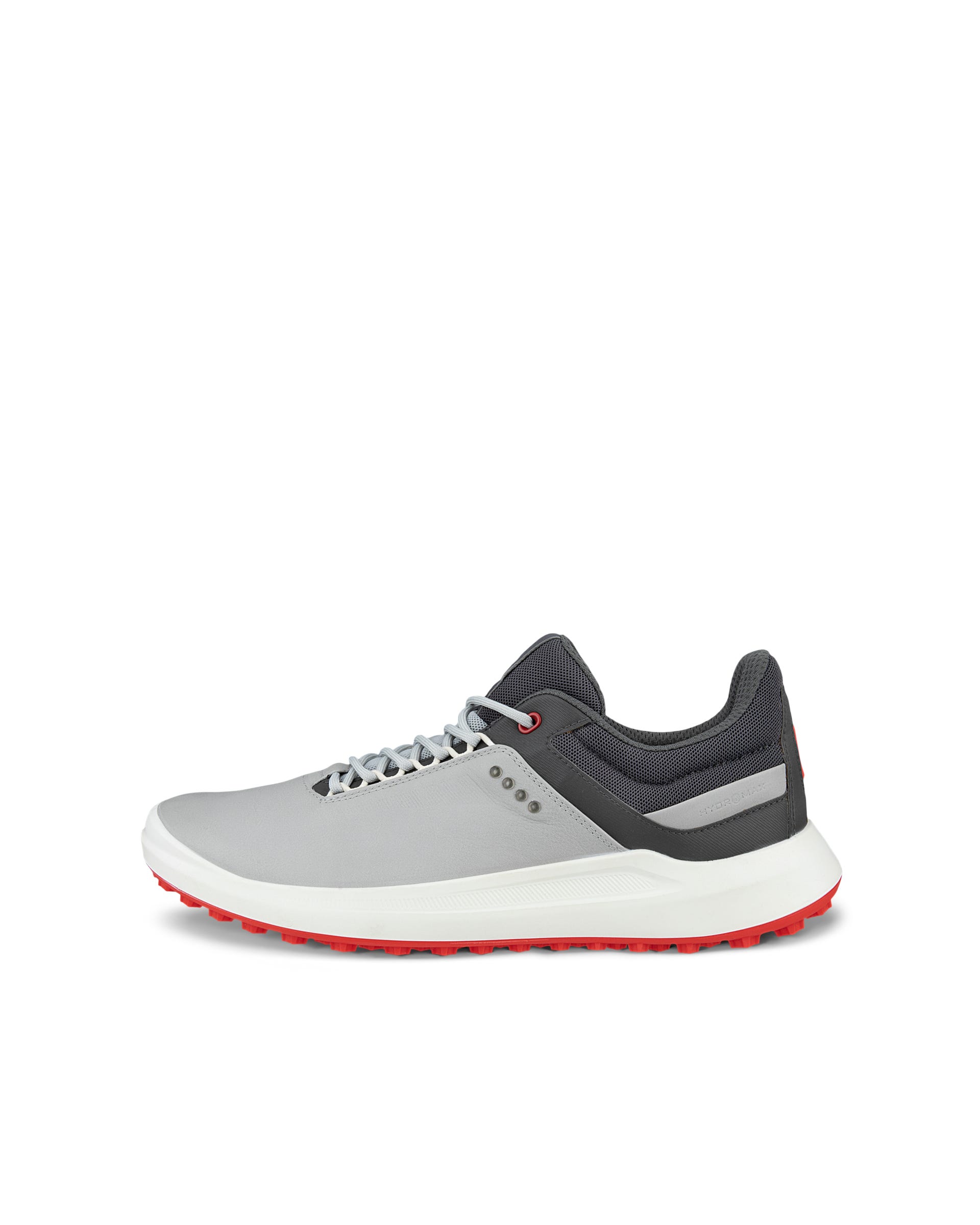 Men's ECCO® Golf Core Leather Shoe - Grey - Outside