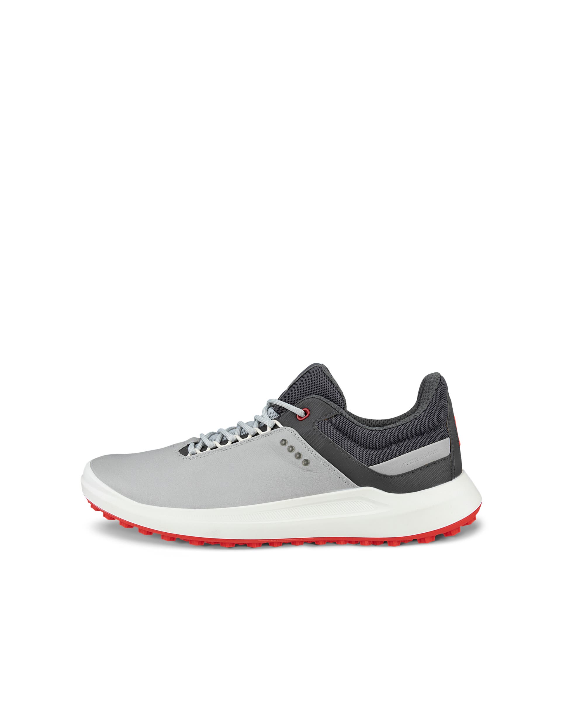 Men's ECCO® Golf Core Leather Shoe - Grey - Outside