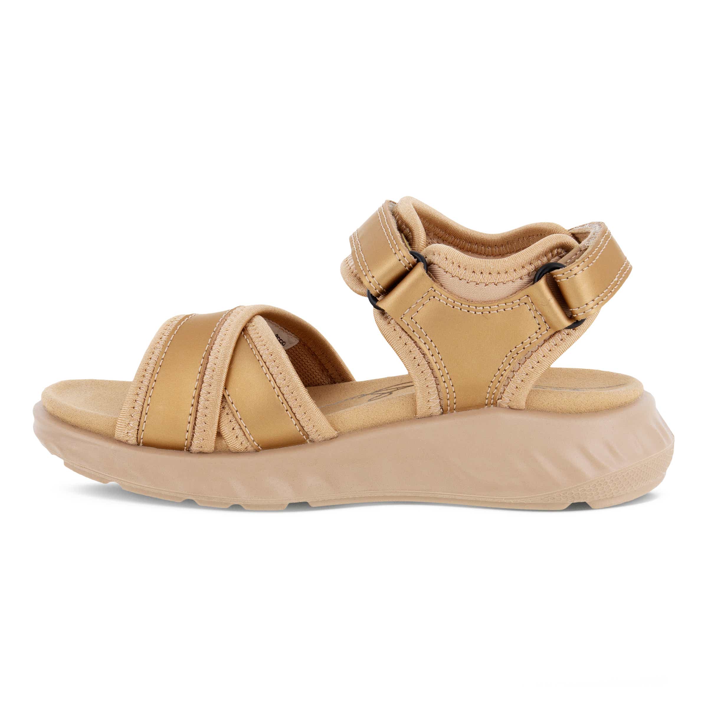 Kids' ECCO® SP.1 Lite Leather Sandal - Brown - Inside