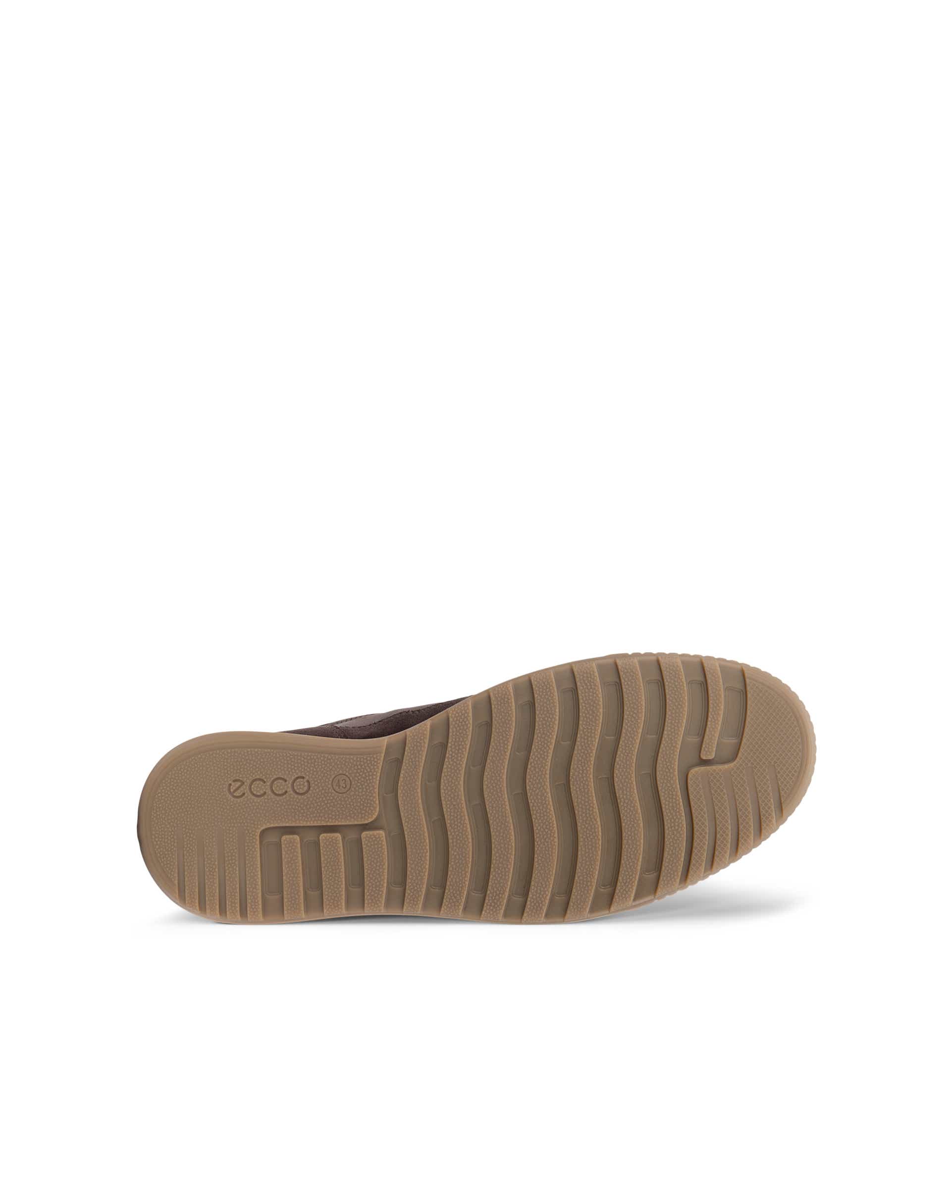 ECCO® BYPATH TRED bottines imperméable en nubuck pour homme - Marron - Sole